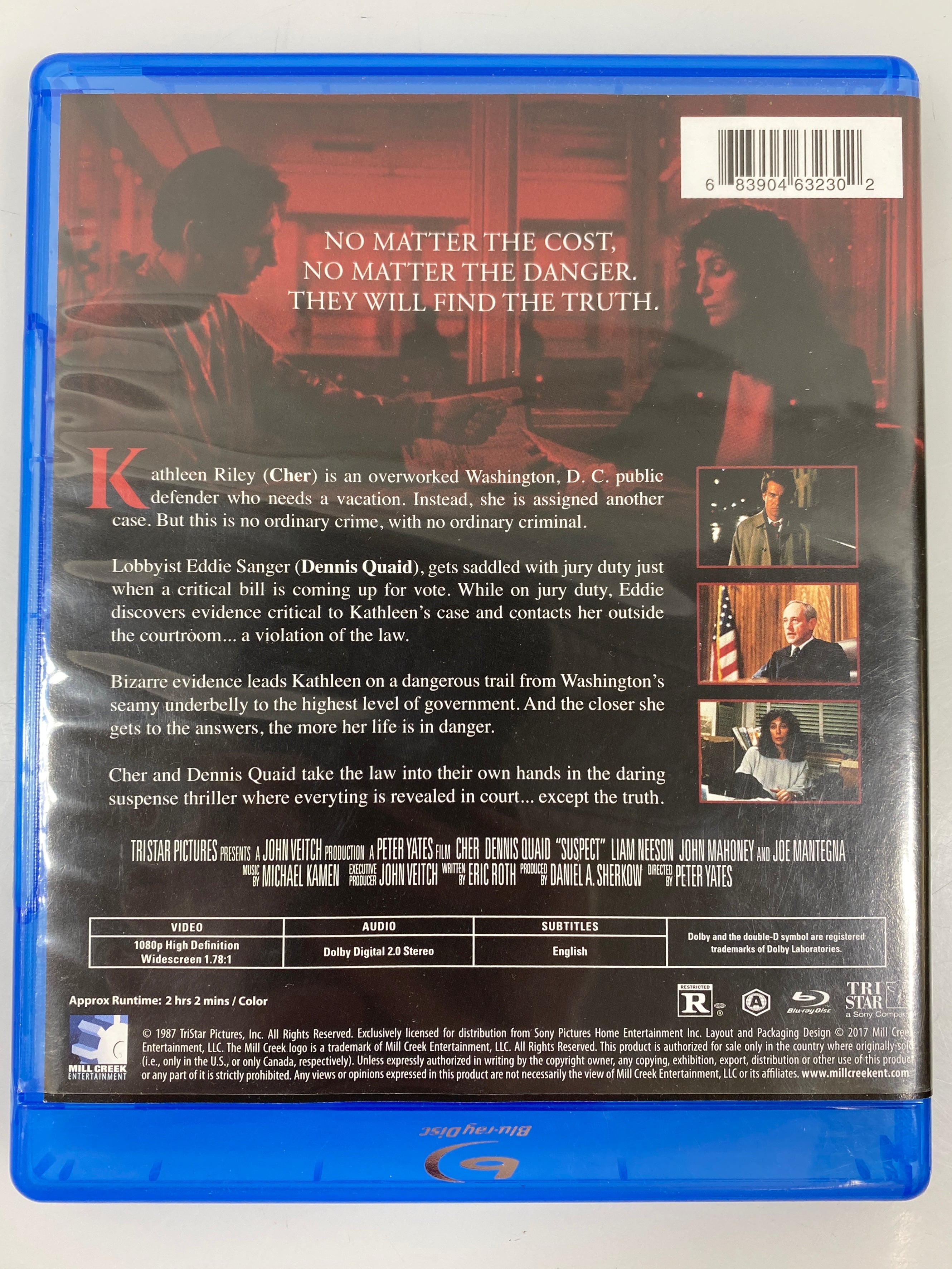 The Suspect Blue Ray DVD