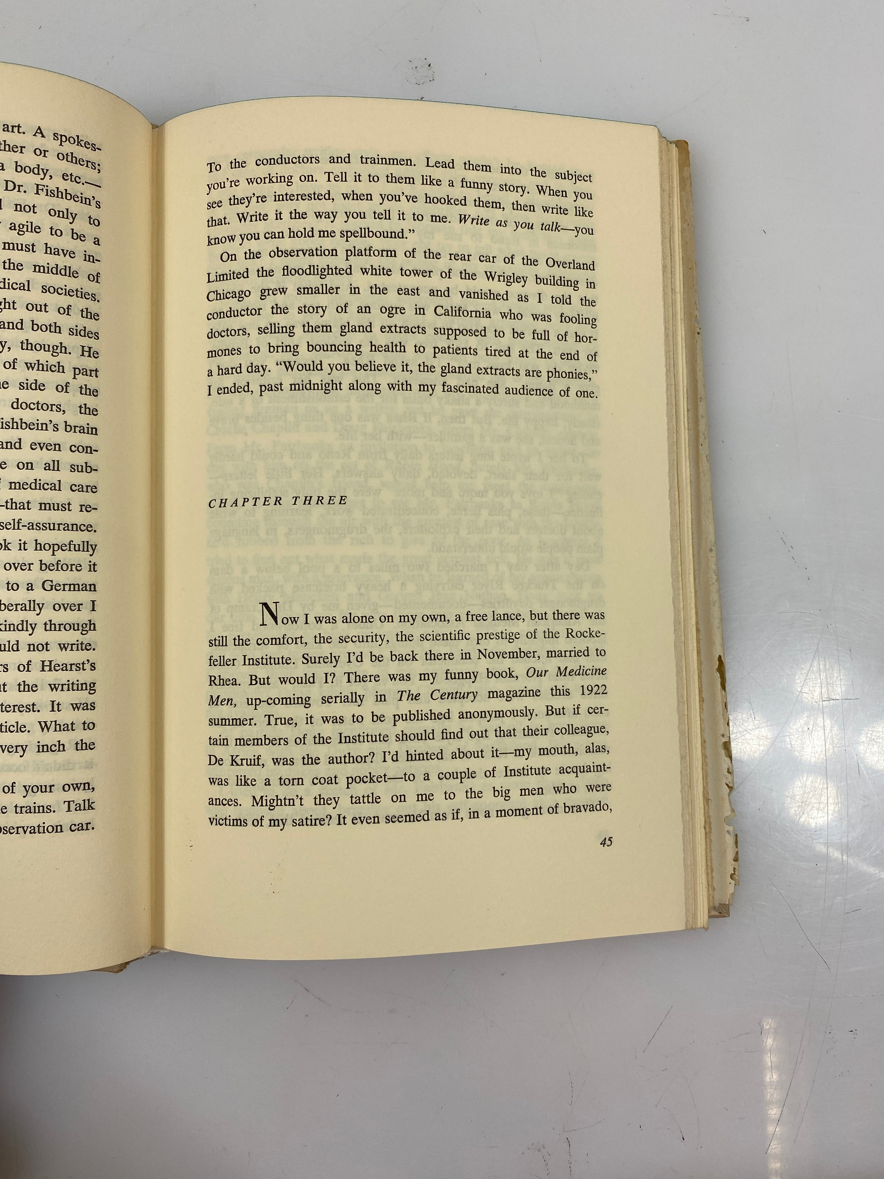 The Sweeping Wind Paul de Kruif 1962 HCDJ BCE