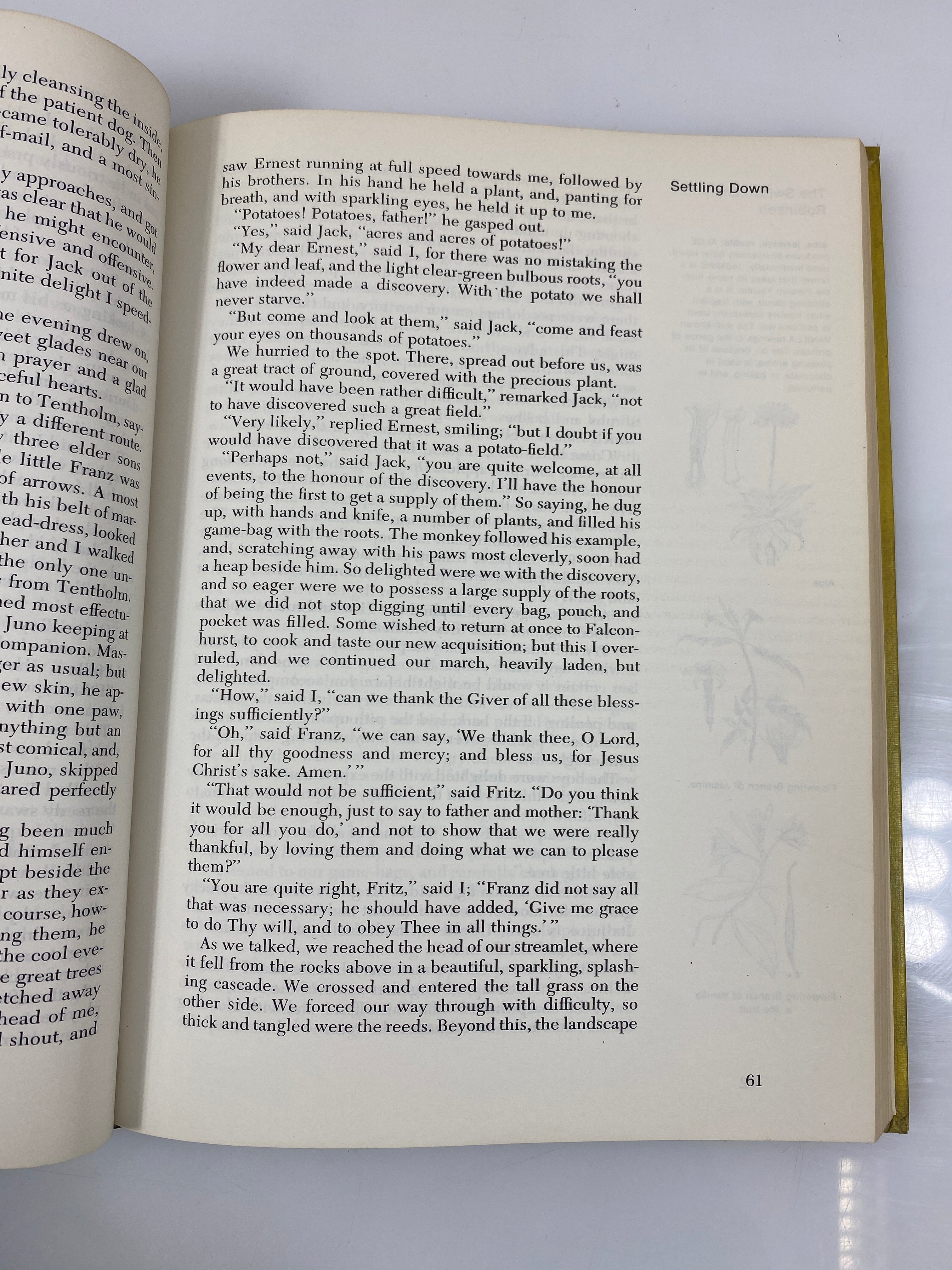 The Swiss Family Robinson by Wyss Classic Press 1968 HC