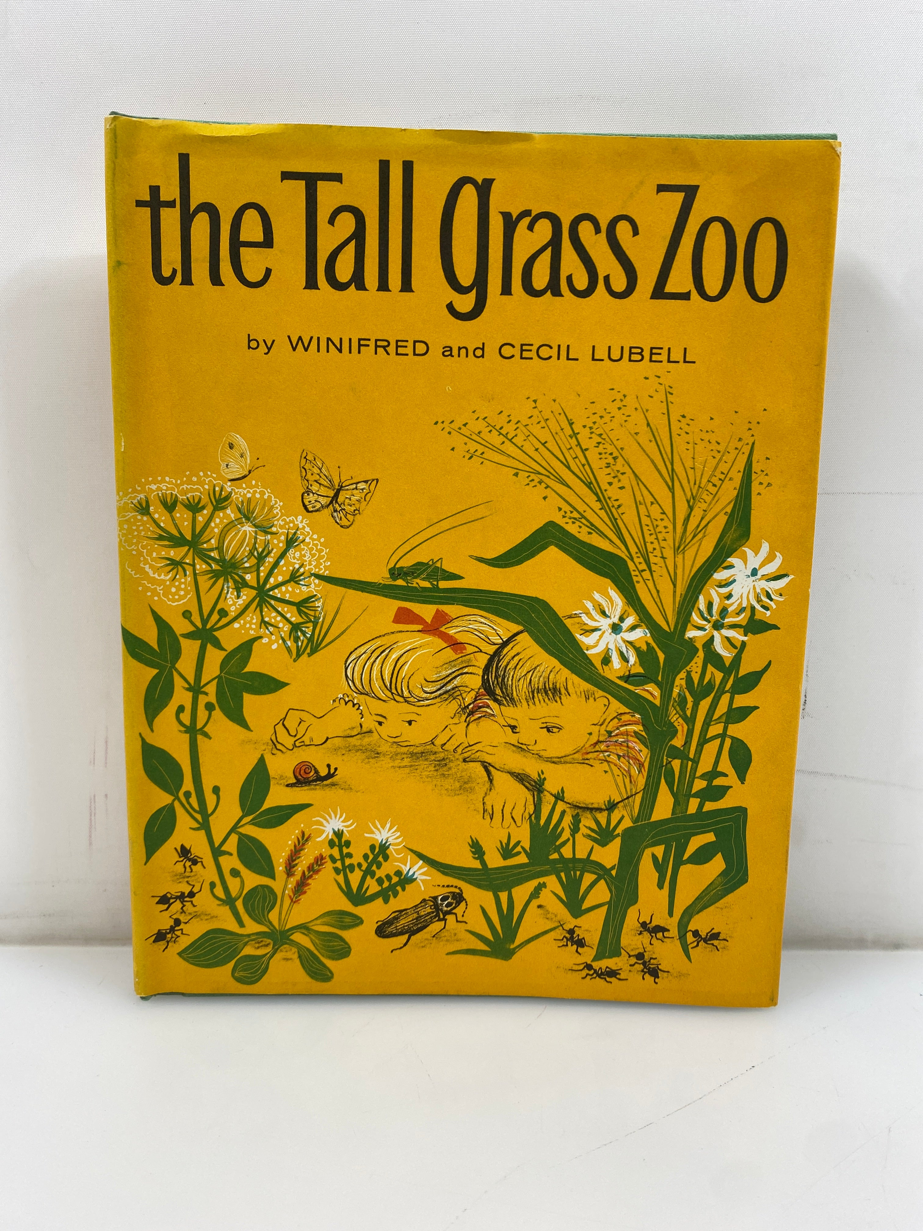 The Tall Grass Zoo Lubell/Lubell Weekly Reader Children's Book Club 1961 HCDJ