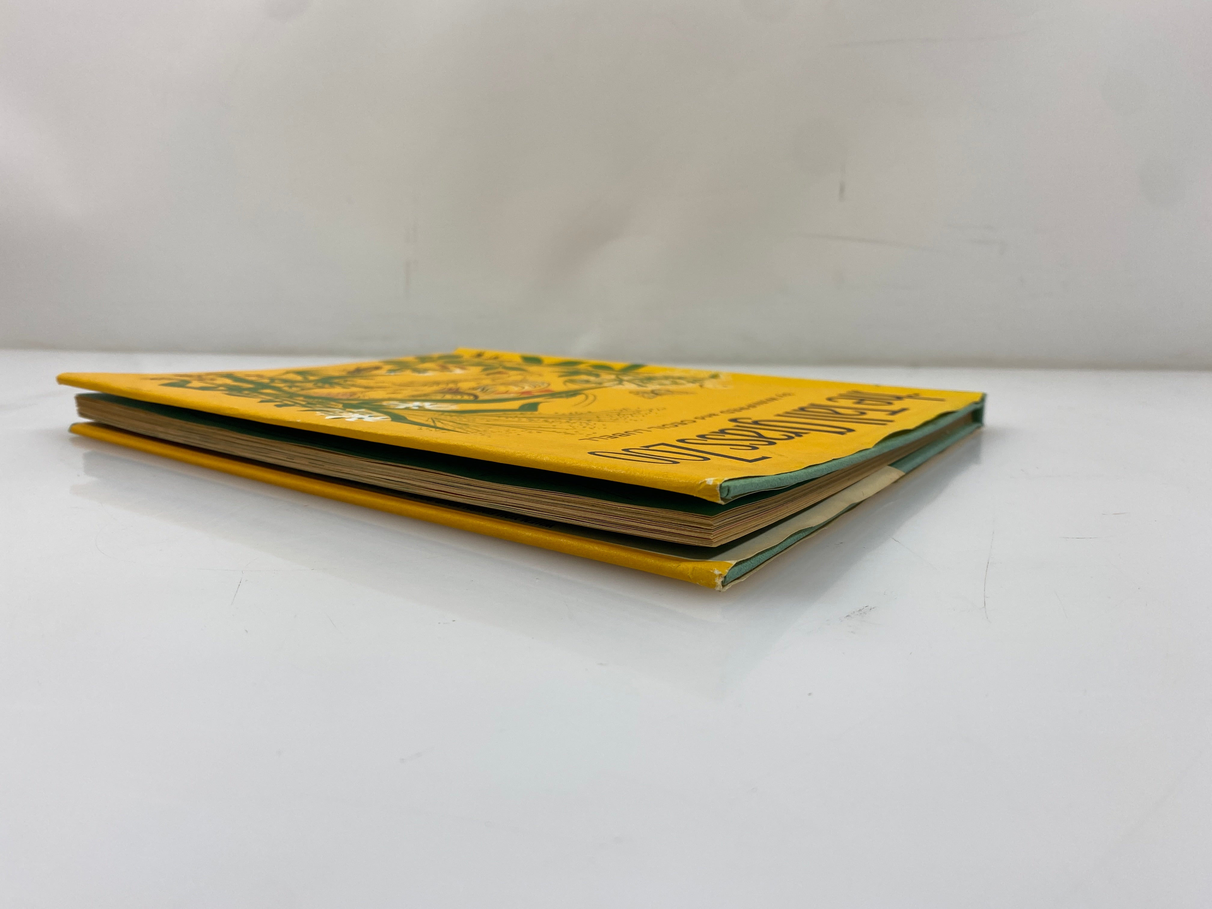 The Tall Grass Zoo Lubell/Lubell Weekly Reader Children's Book Club 1961 HCDJ