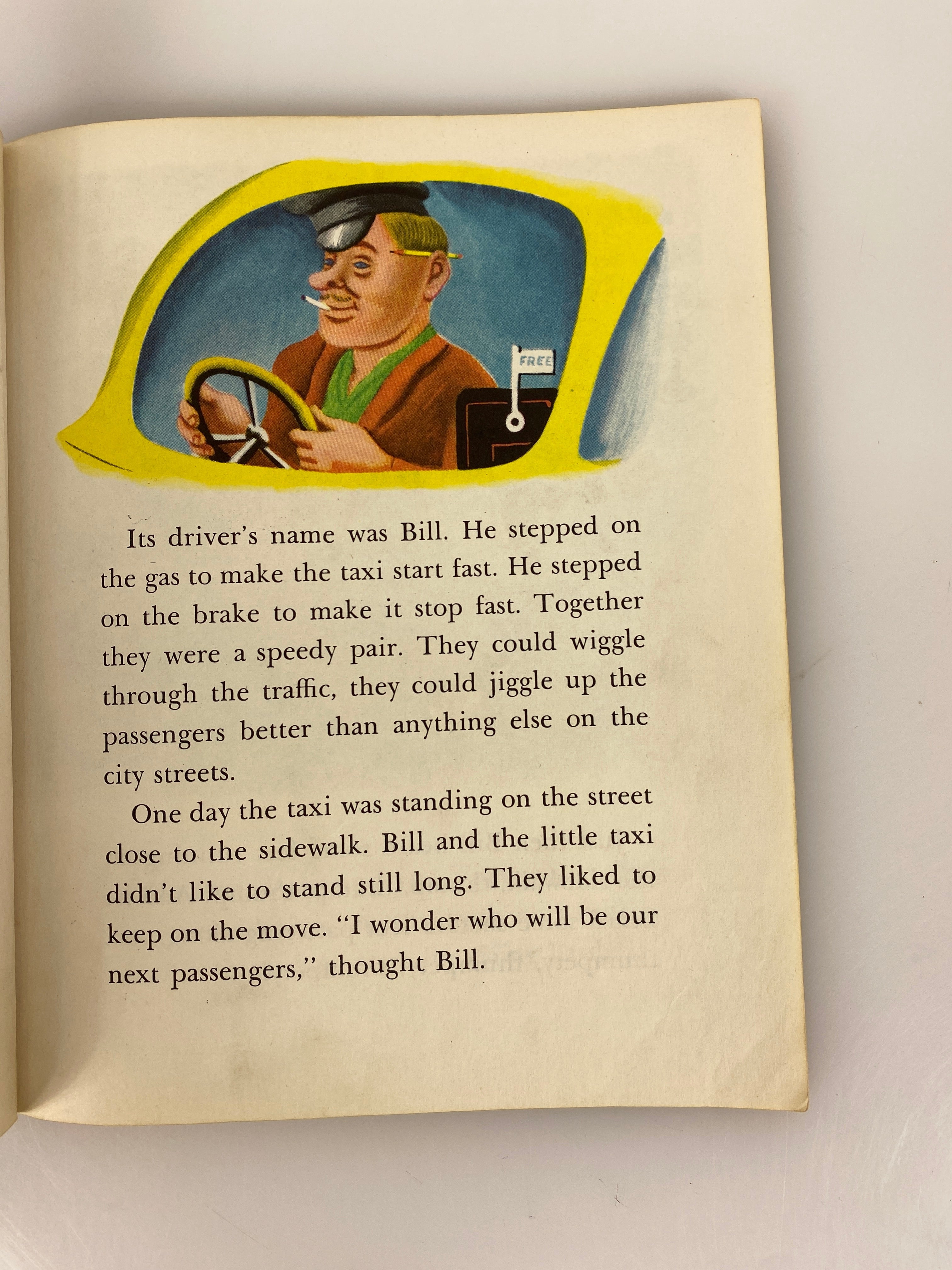 The Taxi that Hurried Little Golden Book 1946