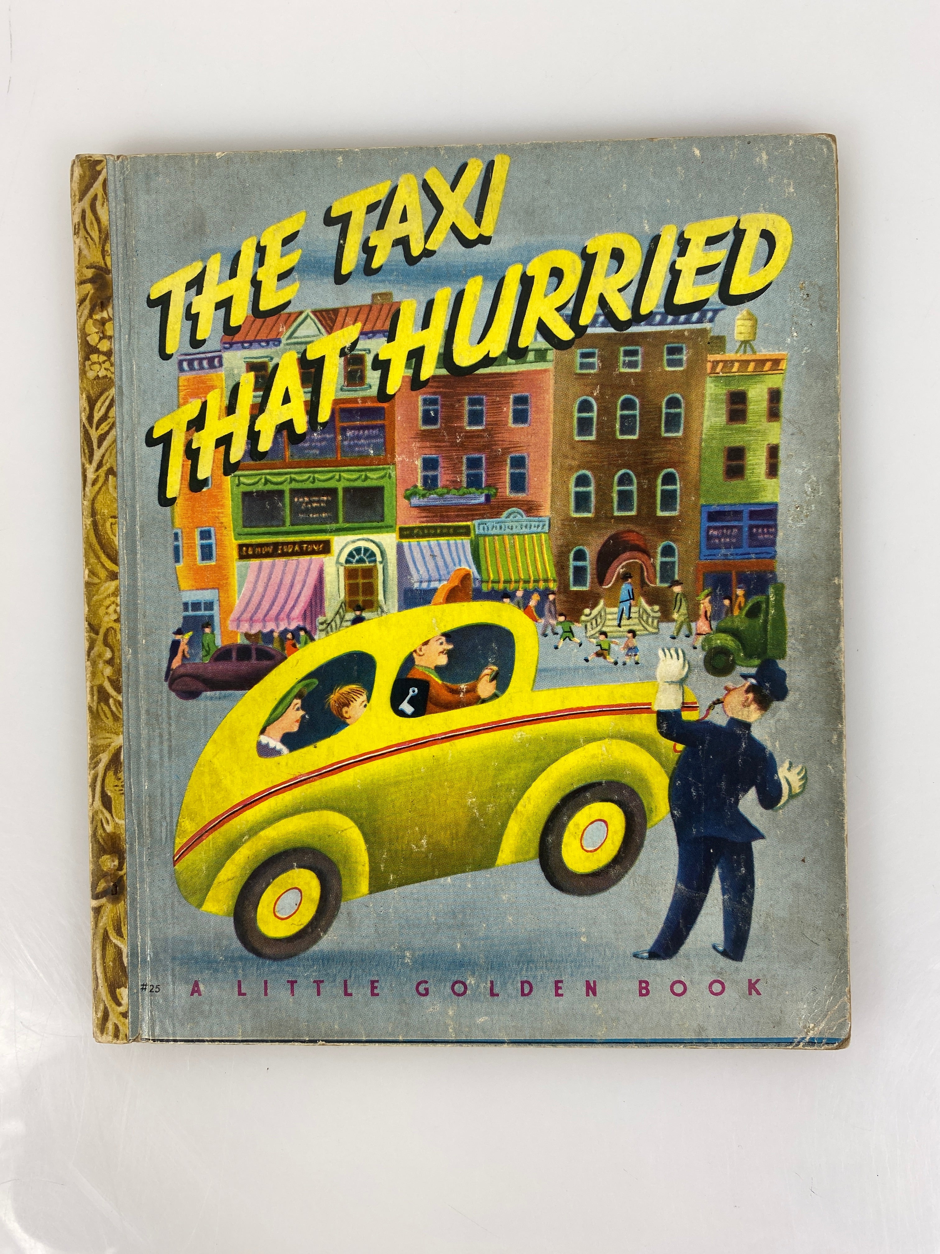 The Taxi that Hurried Little Golden Book 1946
