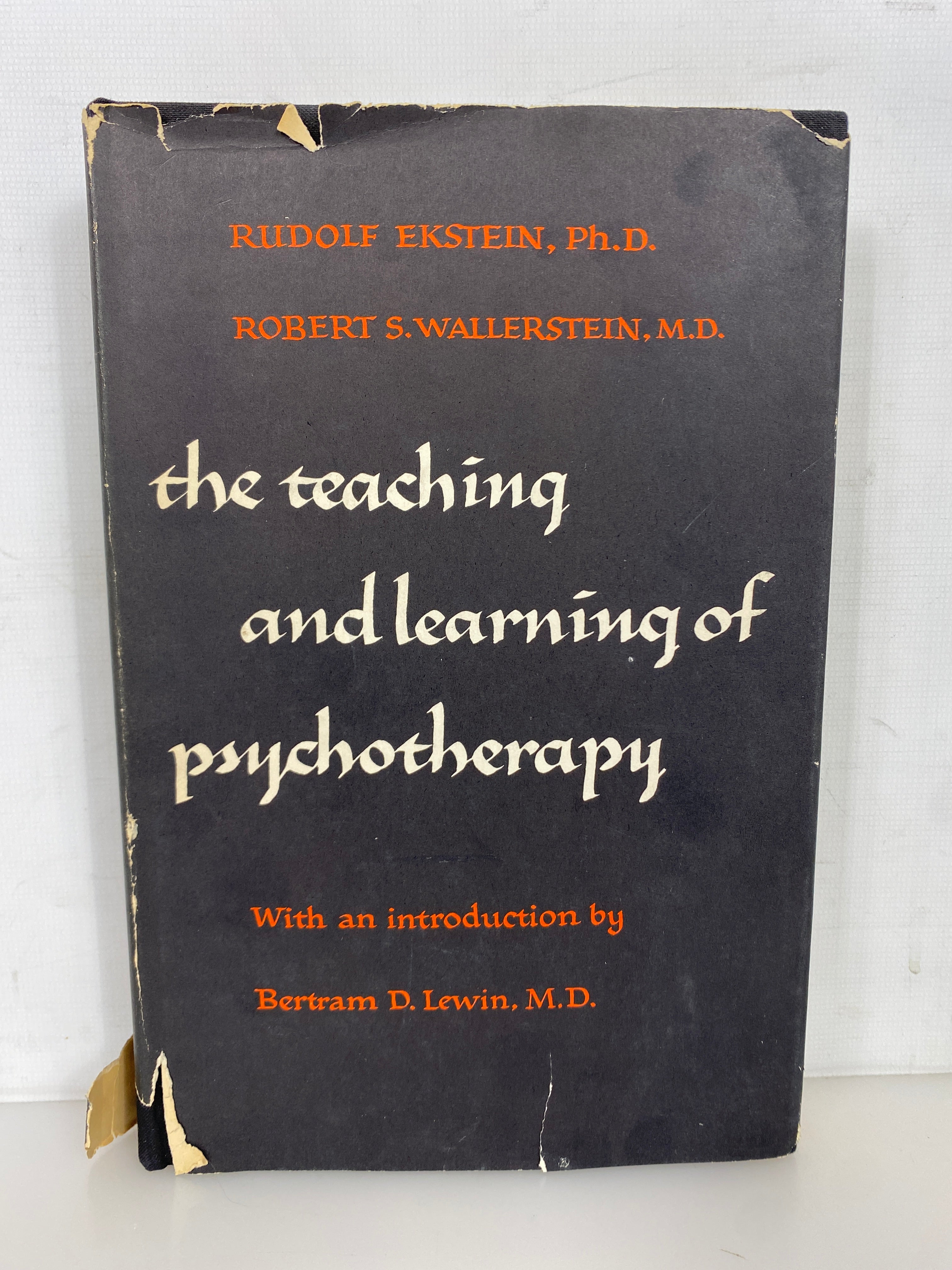 The Teaching & Learning of Psychotherapy Ekstein/Wallerstein 1958 HCDJ