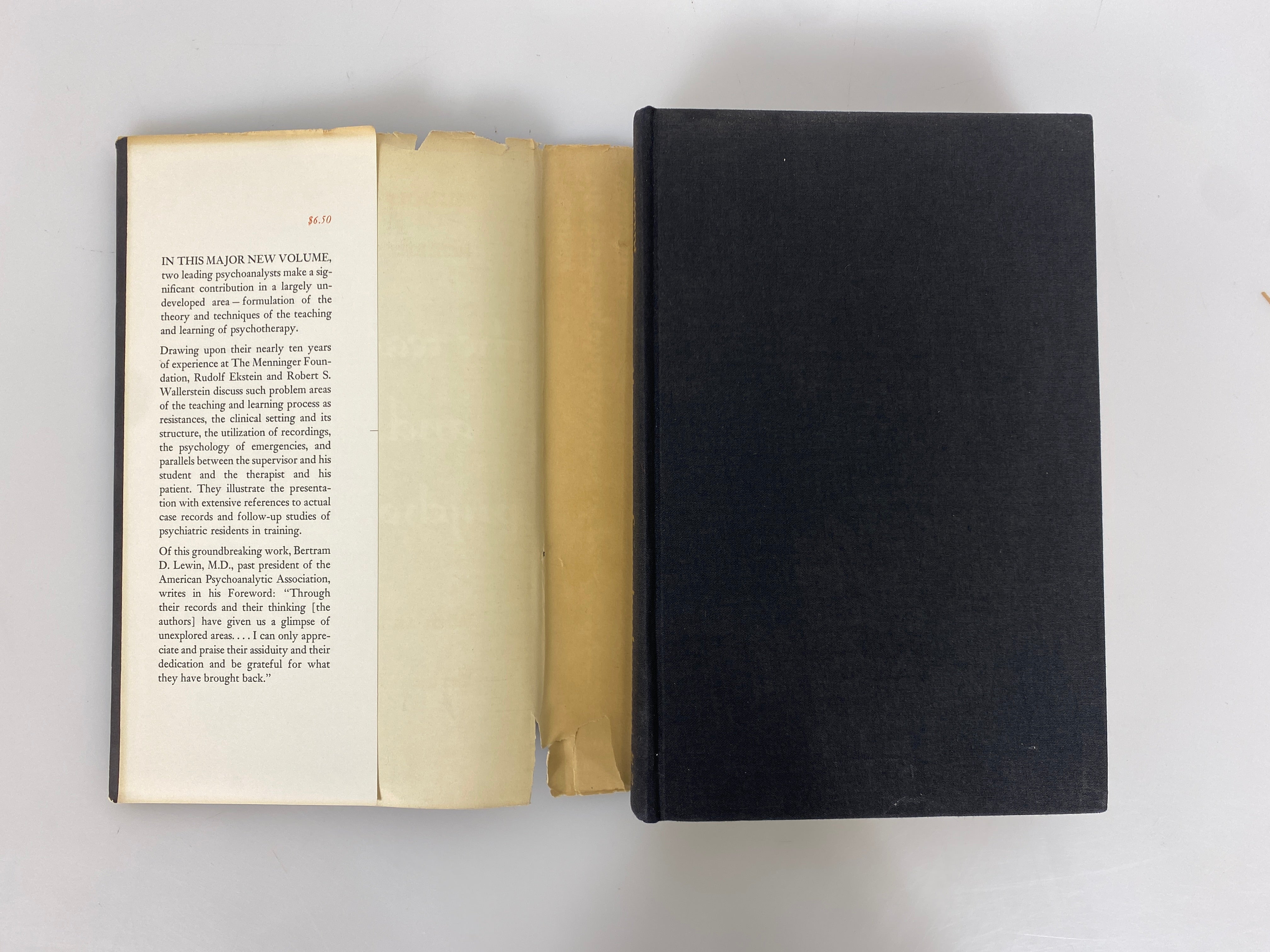 The Teaching & Learning of Psychotherapy Ekstein/Wallerstein 1958 HCDJ