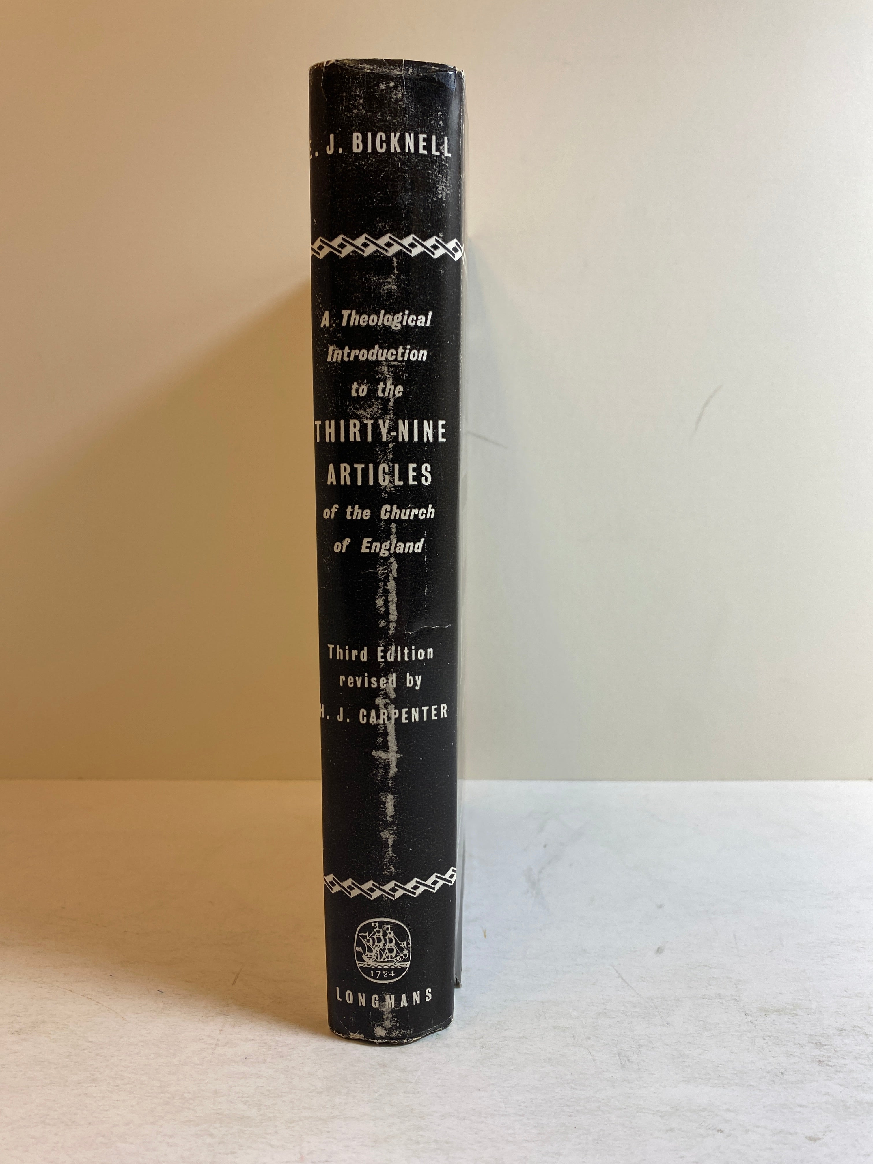 The Thirty-Nine Articles by E.J. Bicknell 1955 3rd Edition HC DJ