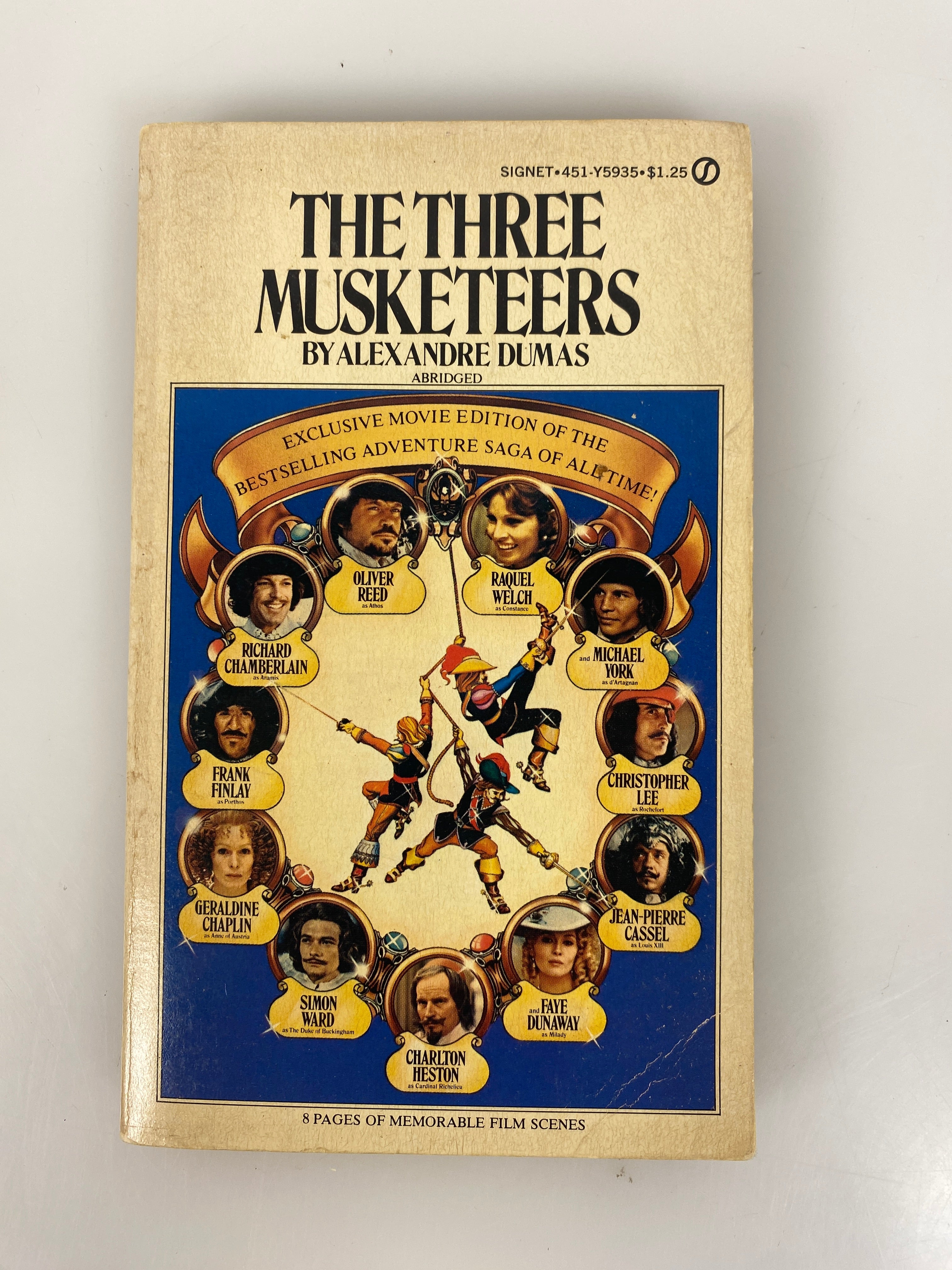 The Three Musketeers Alexandre Dumas paperback 1974