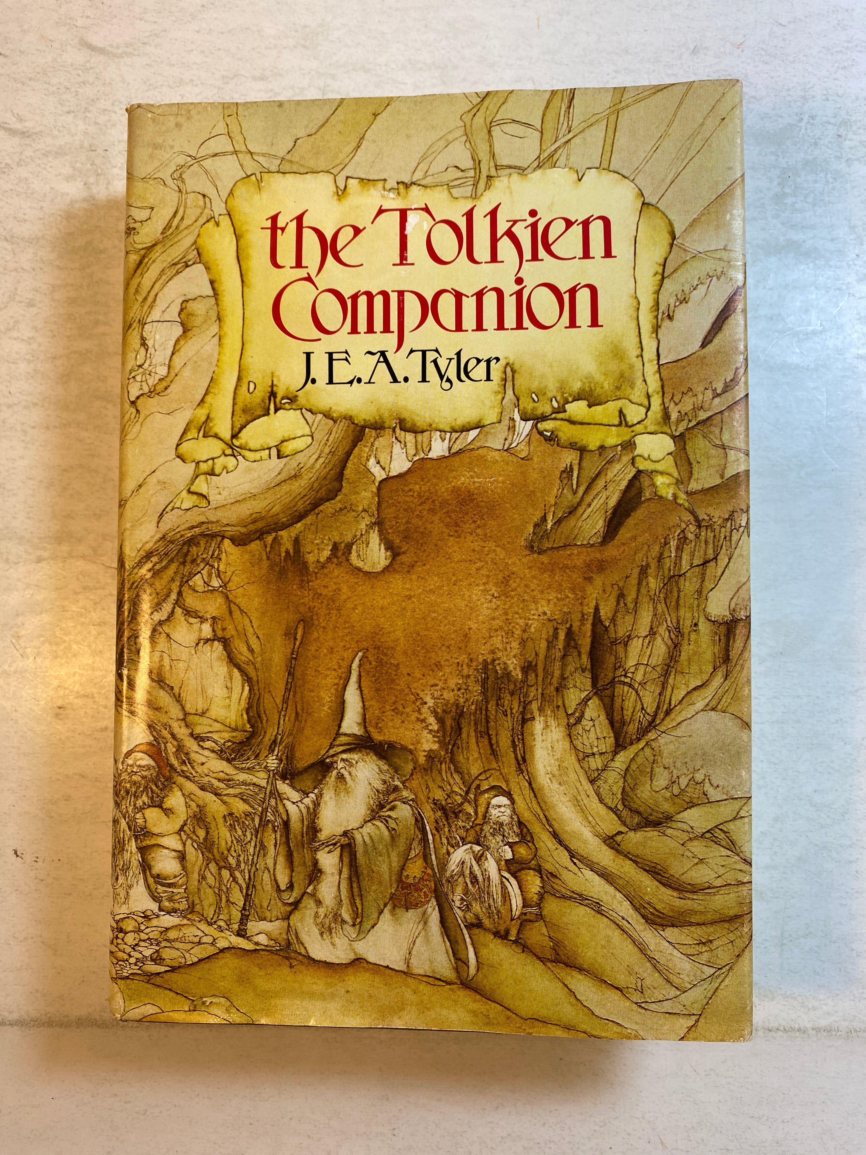 The Tolkien Companion JEA Tyler HCDJ 1976