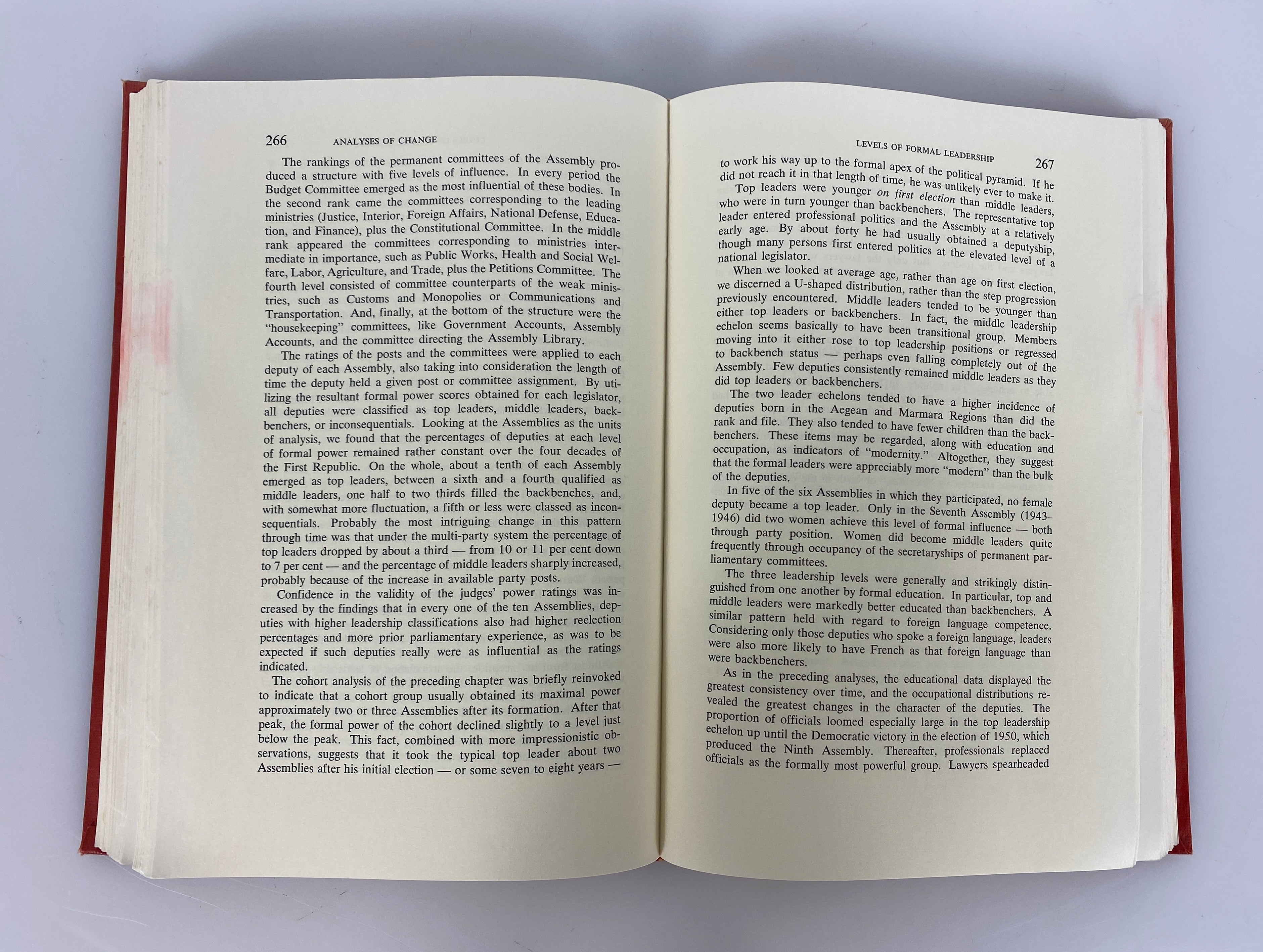 The Turkish Political Elite by Frederick Frey 1965 Ex-Library HC