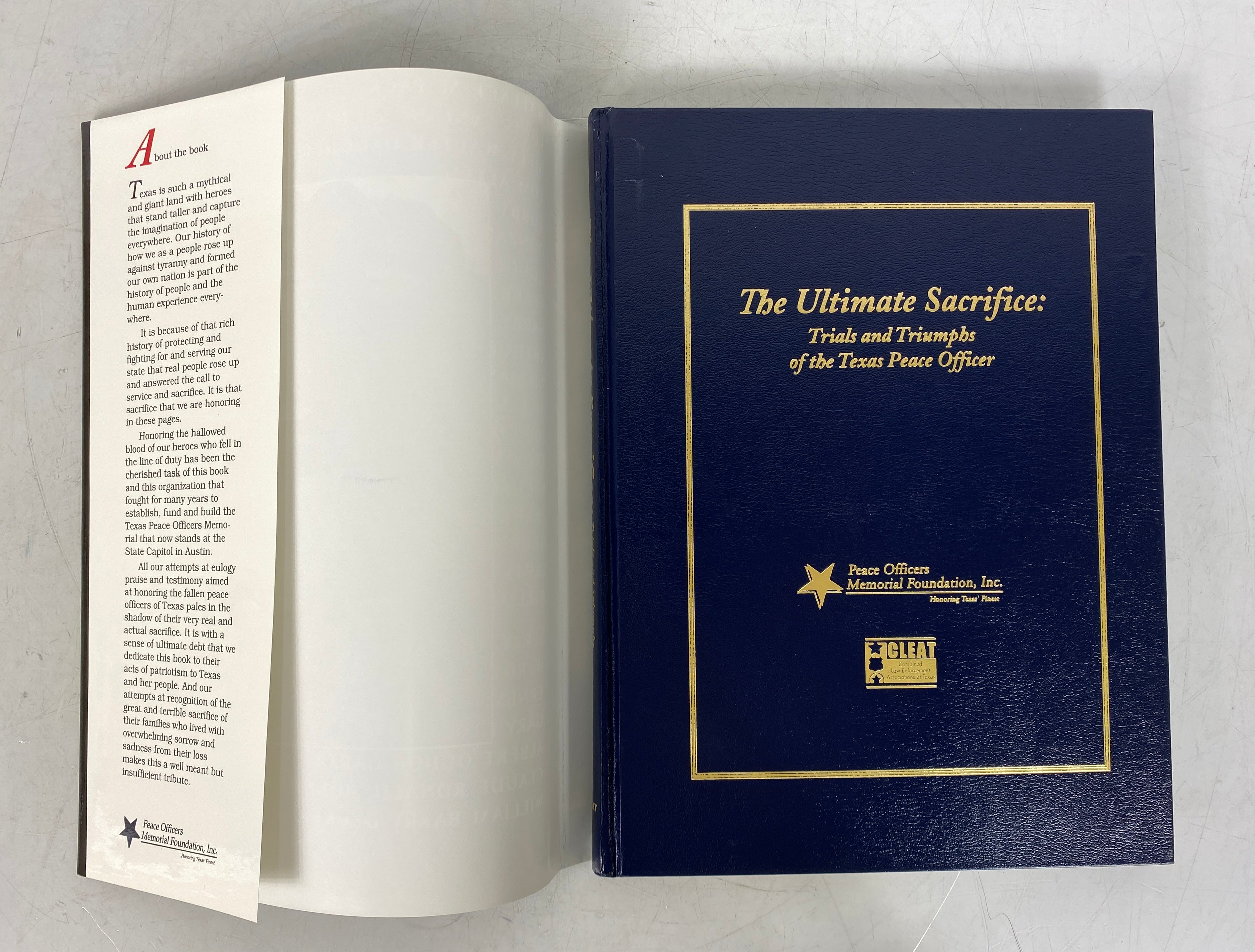 The Ultimate Sacrifice: Trials & Triumphs of the TX Peace Officer Signed HCDJ