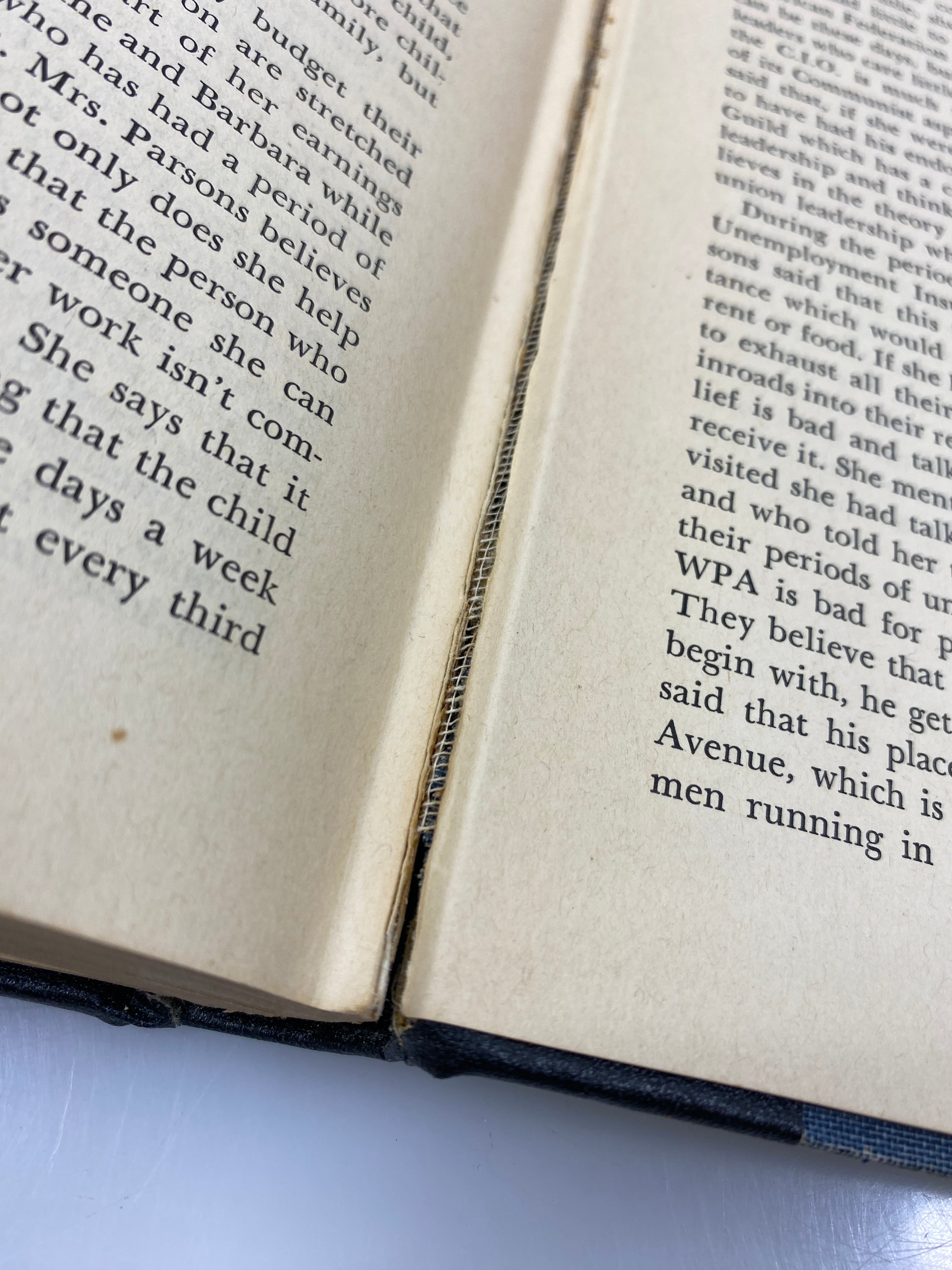 The Unemployed by Eli Ginzberg Ex-library 1st Ed. 1943 HC
