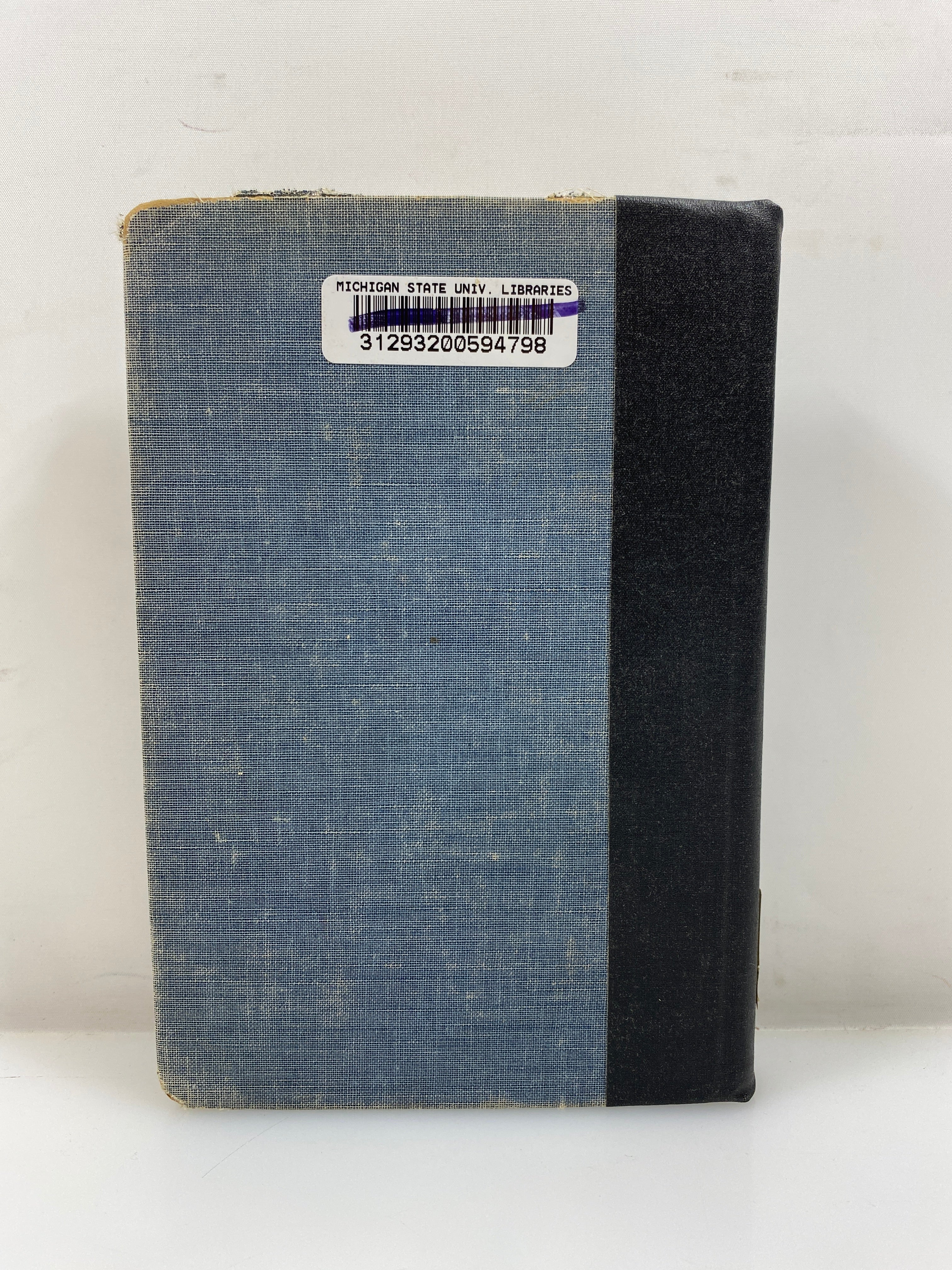 The Unemployed by Eli Ginzberg Ex-library 1st Ed. 1943 HC