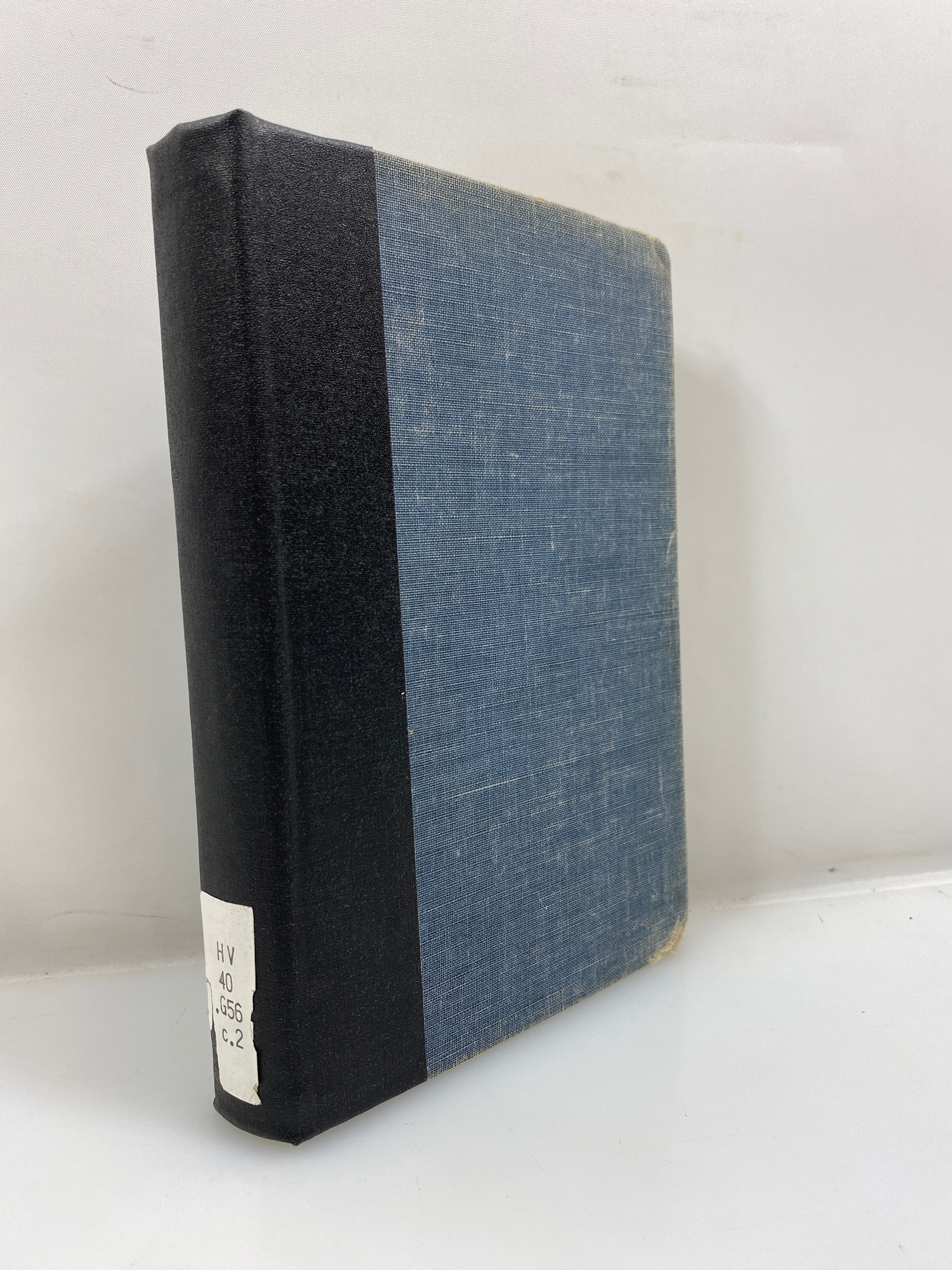 The Unemployed by Eli Ginzberg Ex-library 1st Ed. 1943 HC