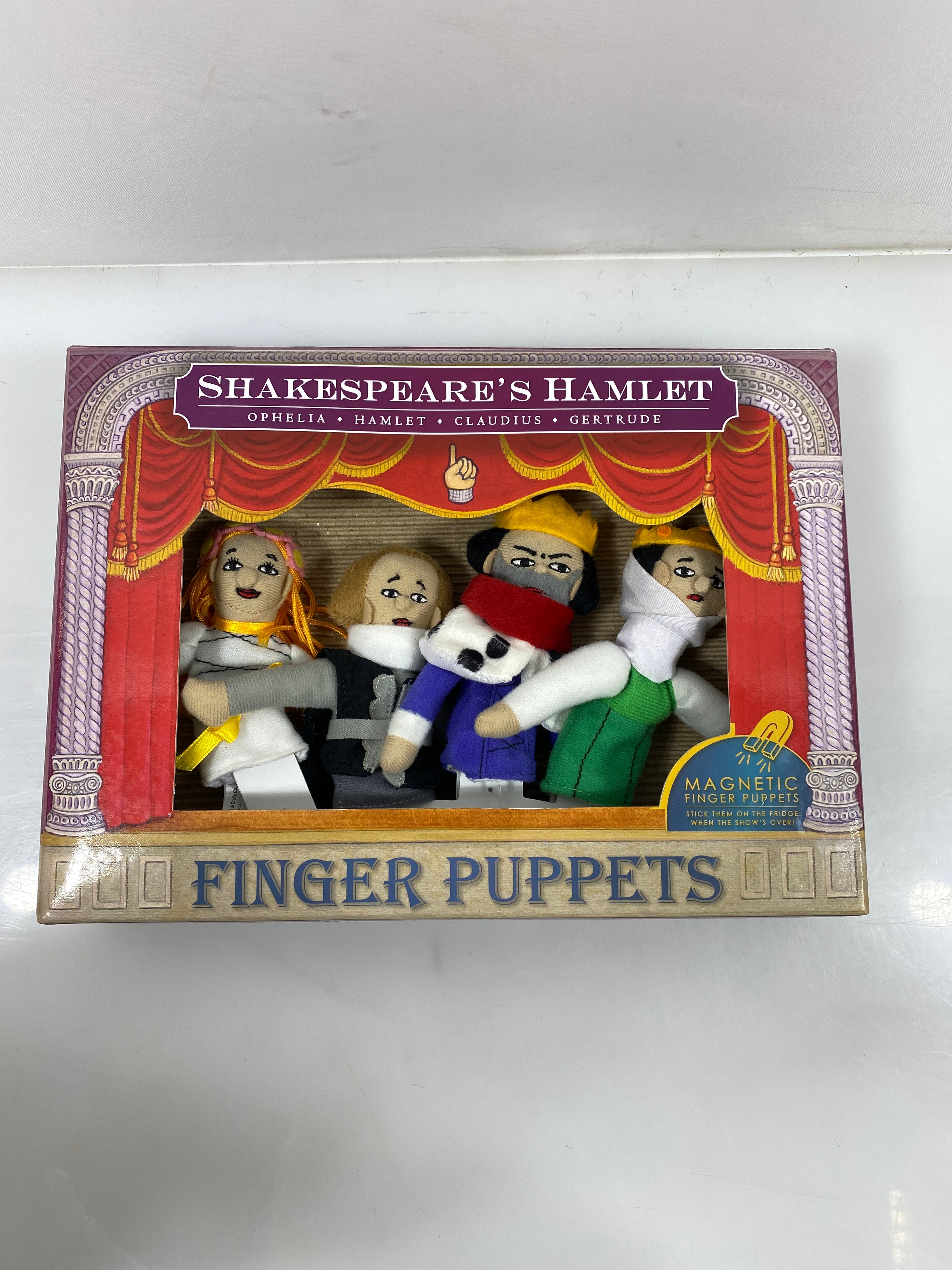 The Unemployed Philosophers Guild Shakespeare's Hamlet Finger Puppets
