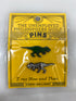 The Unemployed Philosophers Guild T. rex Now and Then Pins