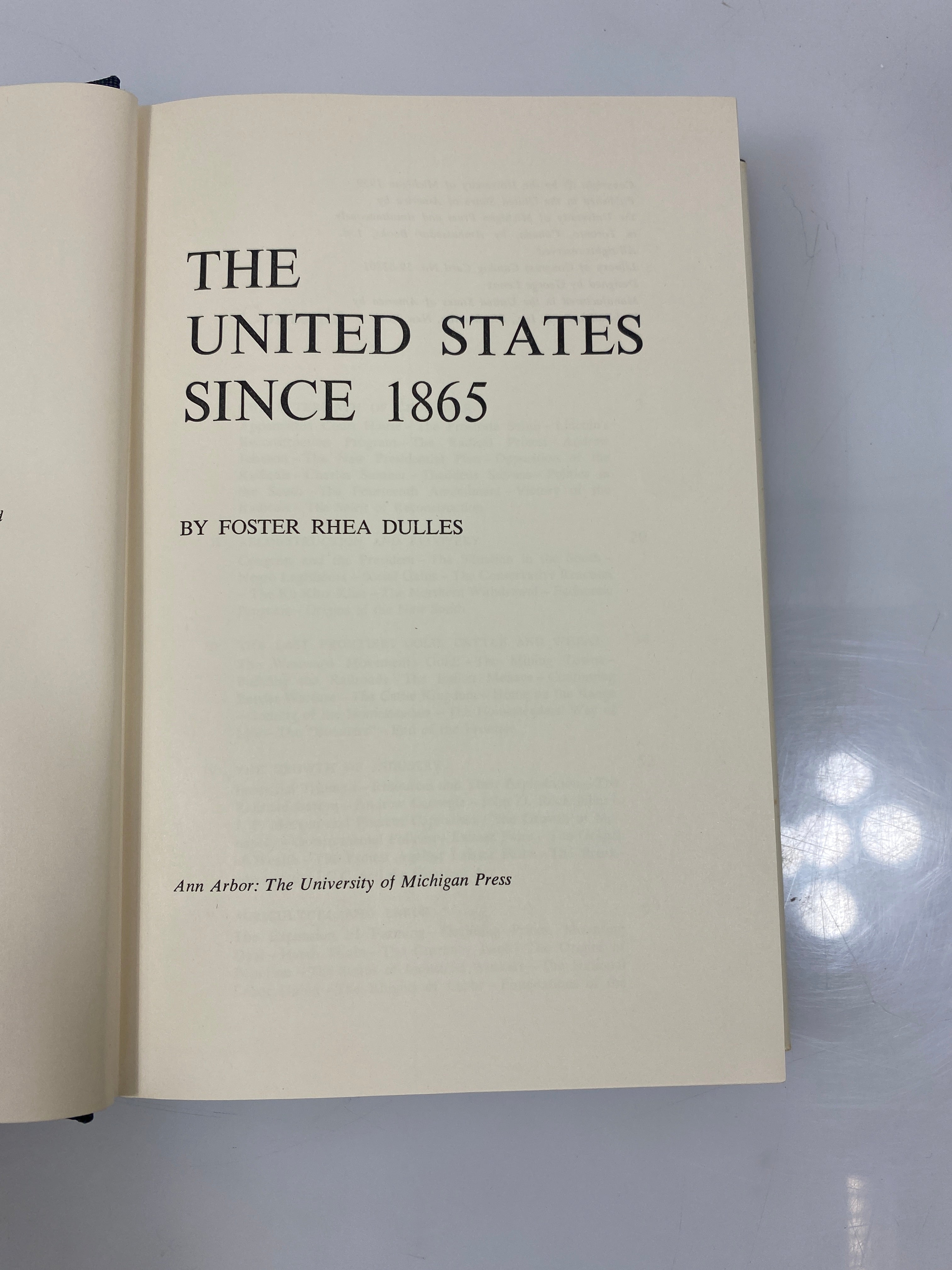 The United States Kraus/Dulles Slipcase 1959 HCDJ