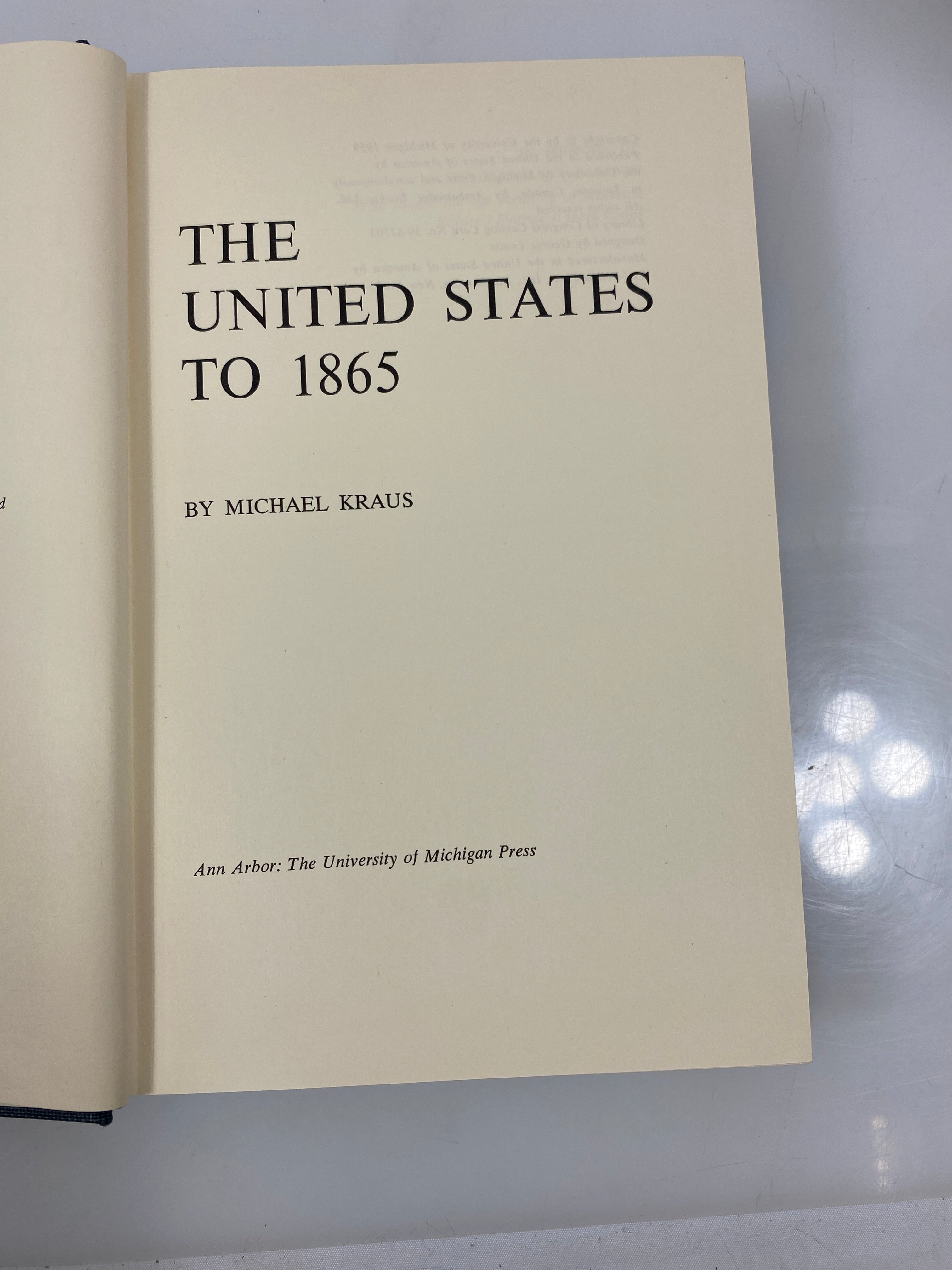 The United States Kraus/Dulles Slipcase 1959 HCDJ