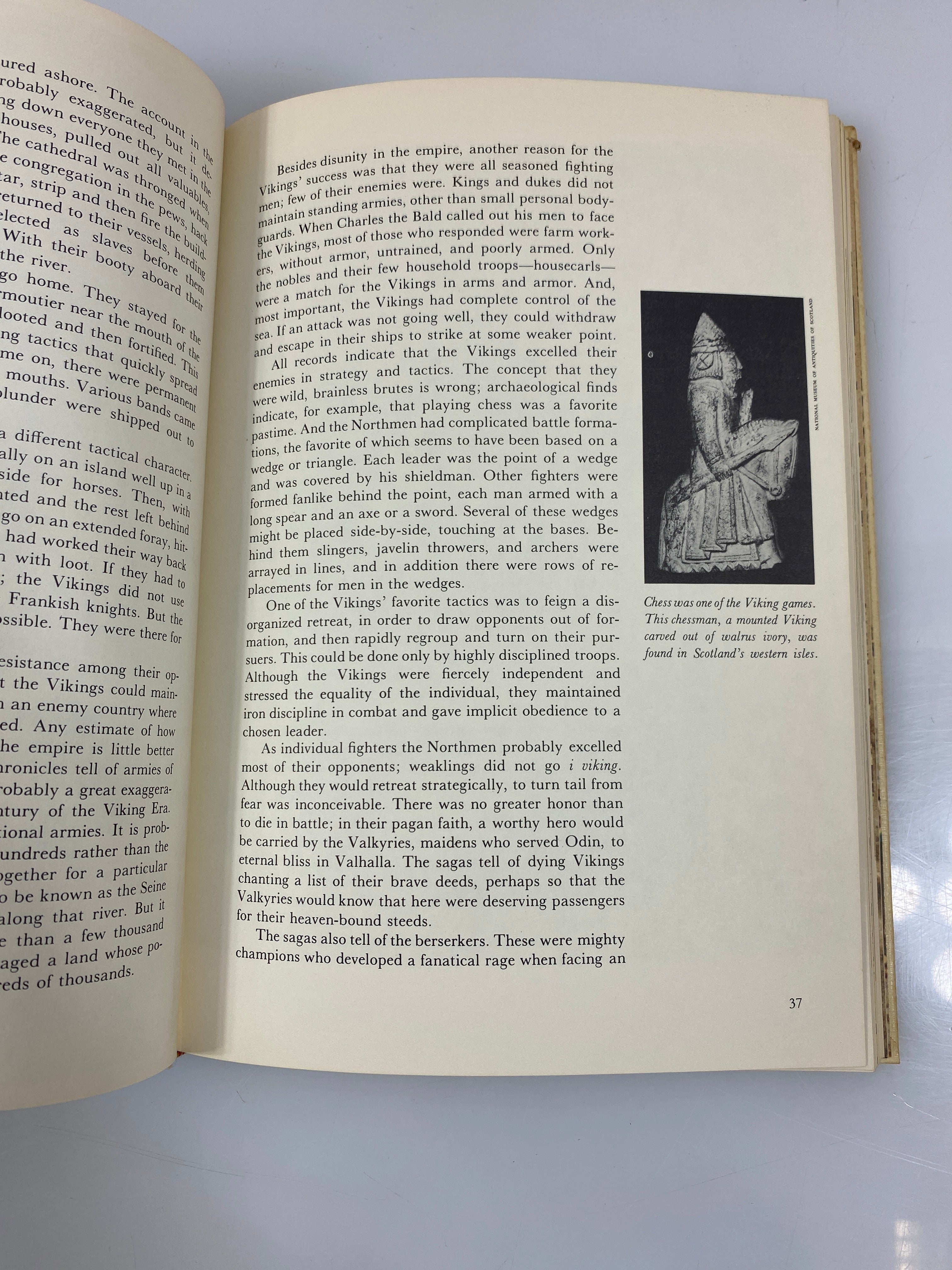 The Vikings by Donovan Horizon Caravel Book 1964 HC