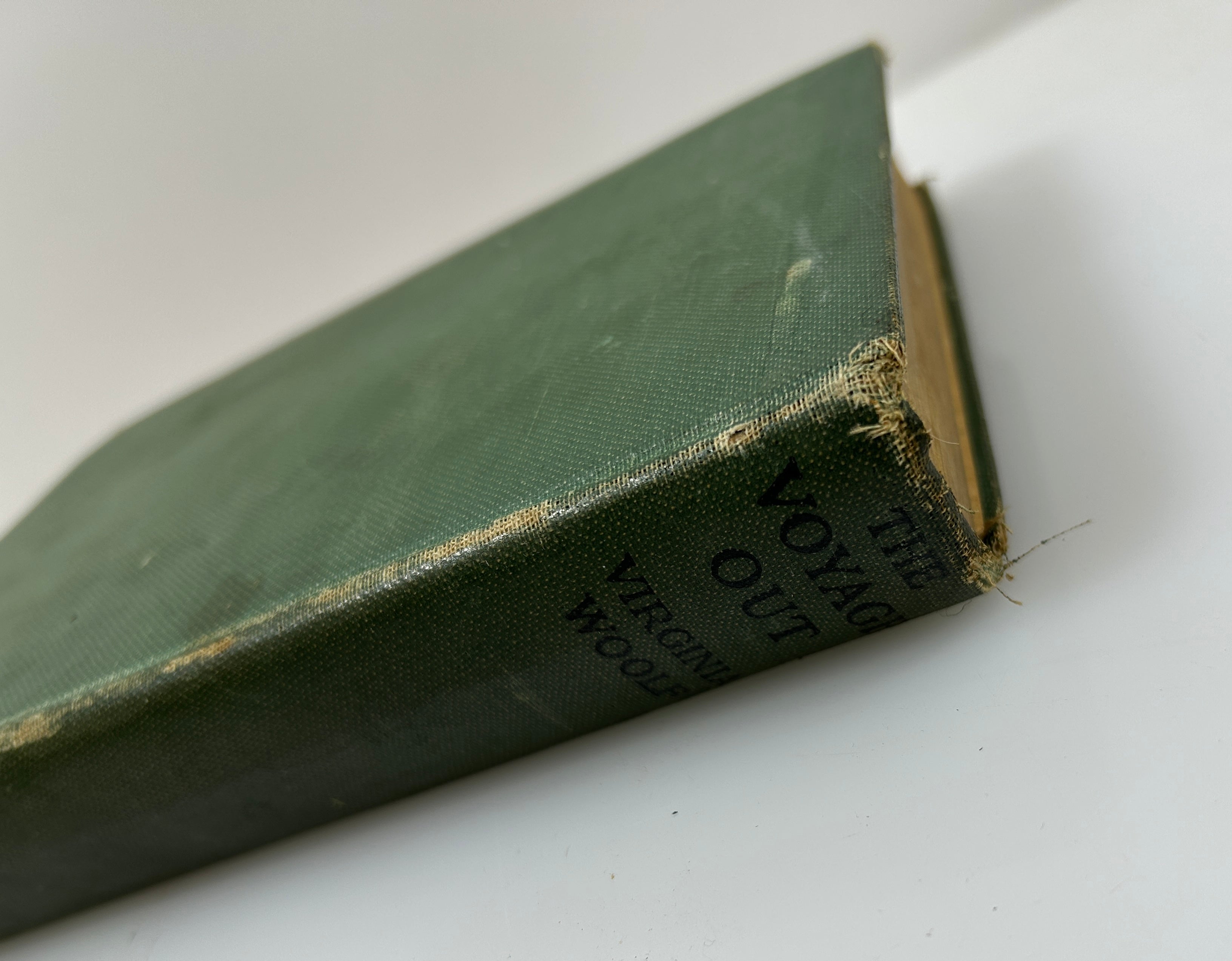 The Voyage Out by Virginia Woolf 1st US Ed Doran w/Black Ink & Blind-Stamp 1920