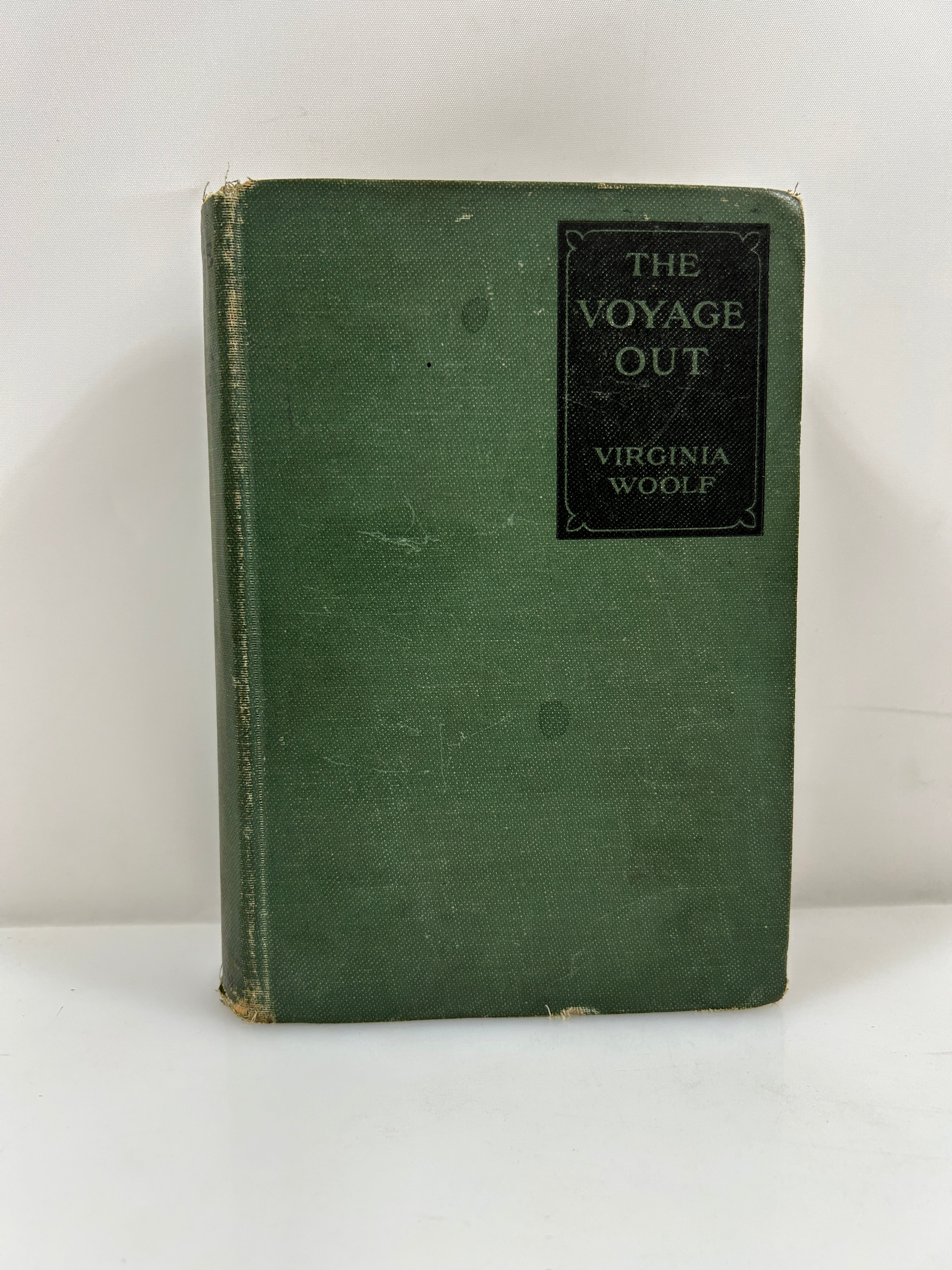 The Voyage Out by Virginia Woolf 1st US Ed Doran w/Black Ink & Blind-Stamp 1920