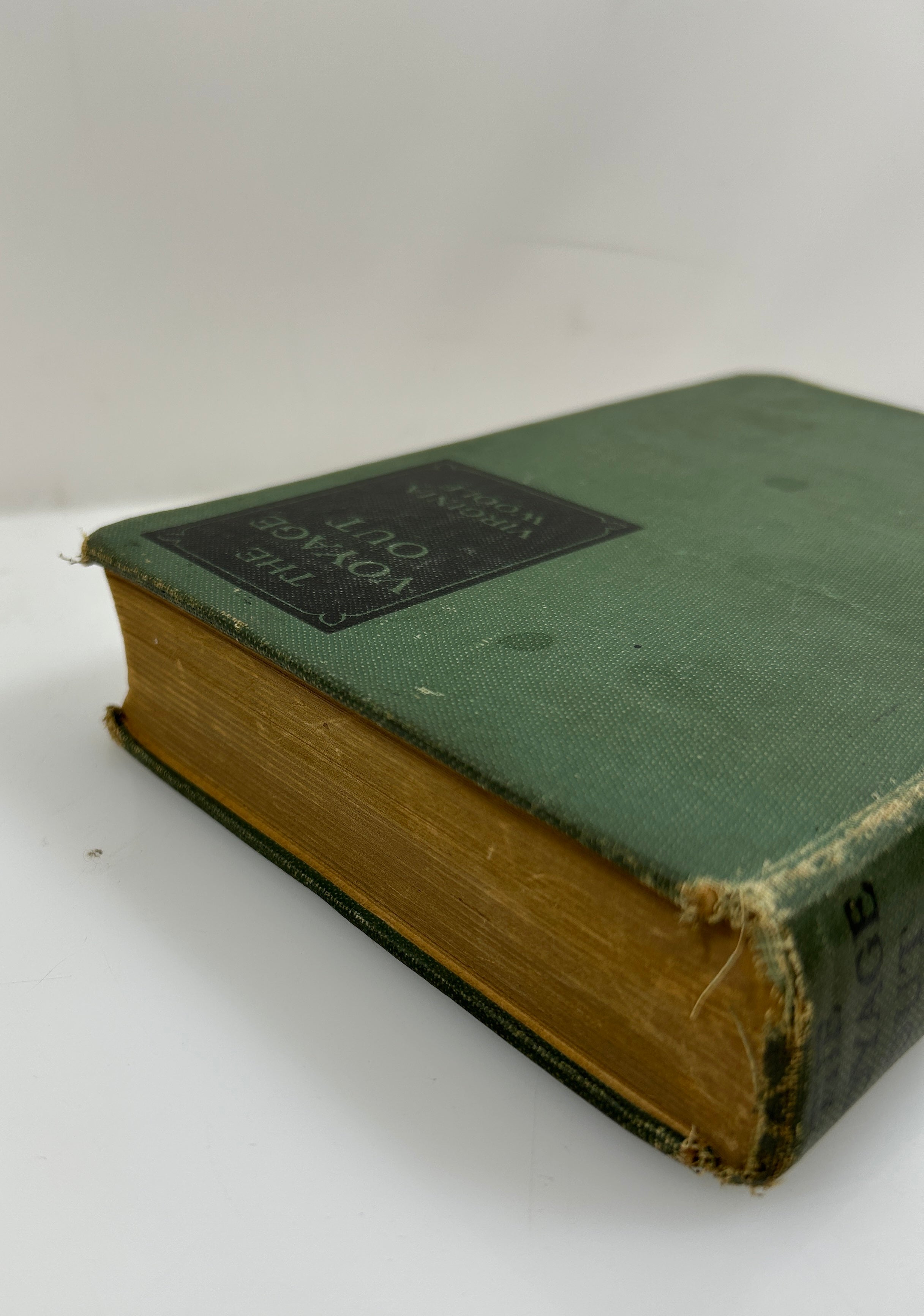 The Voyage Out by Virginia Woolf 1st US Ed Doran w/Black Ink & Blind-Stamp 1920