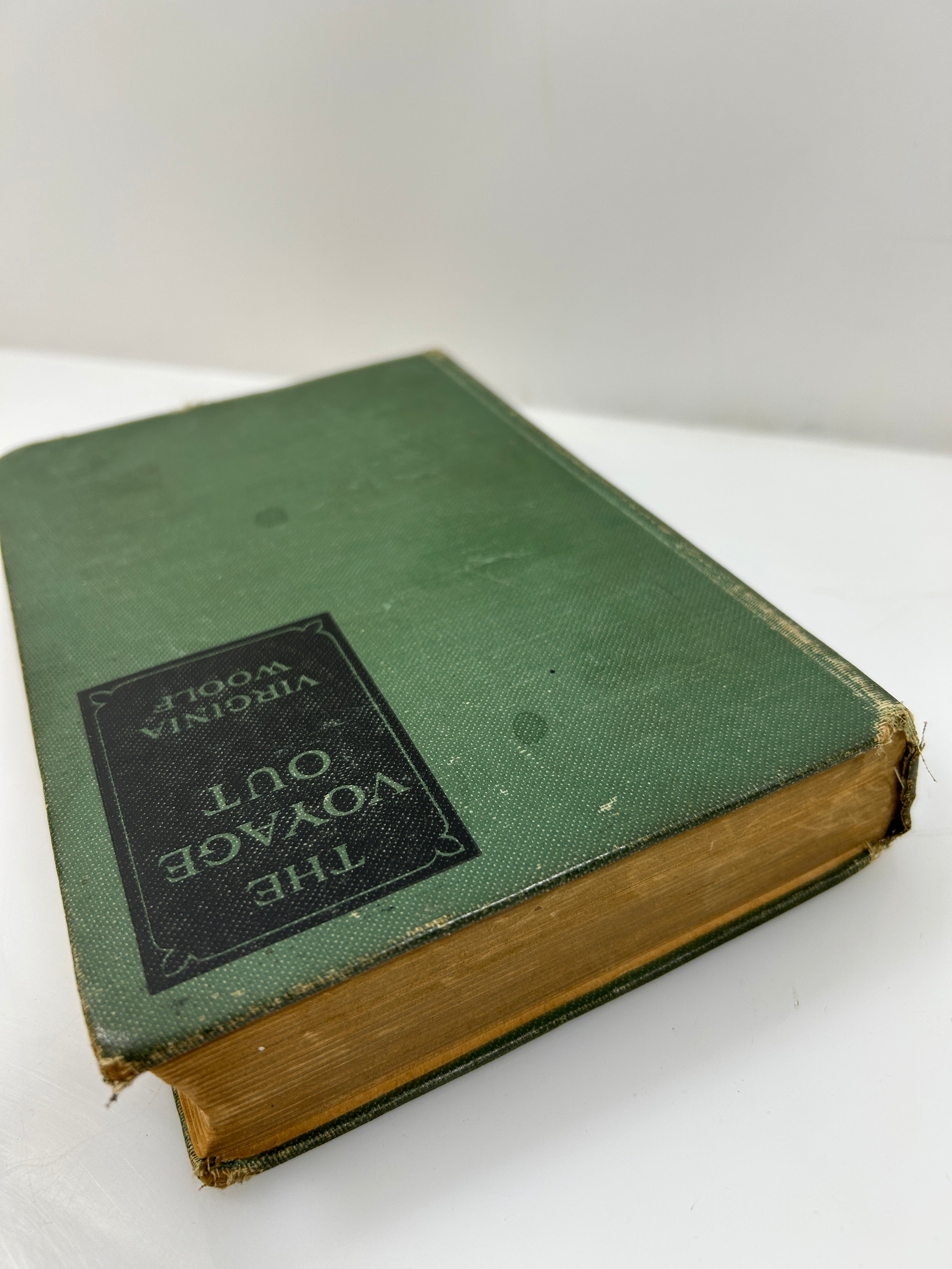 The Voyage Out by Virginia Woolf 1st US Ed Doran w/Black Ink & Blind-Stamp 1920