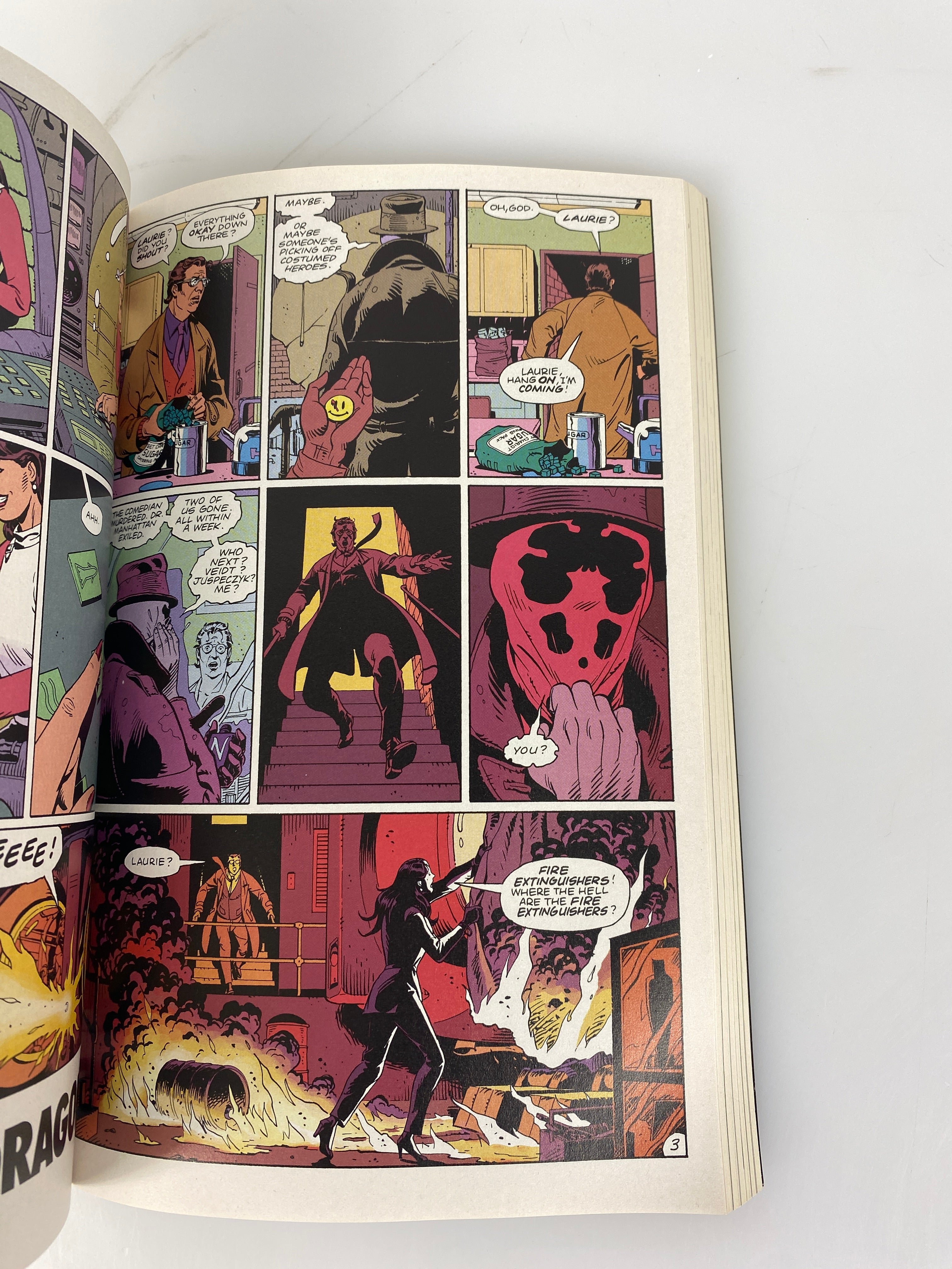 Graphic Novel Watchmen Series Free The Watchmen DC Comics Graphic