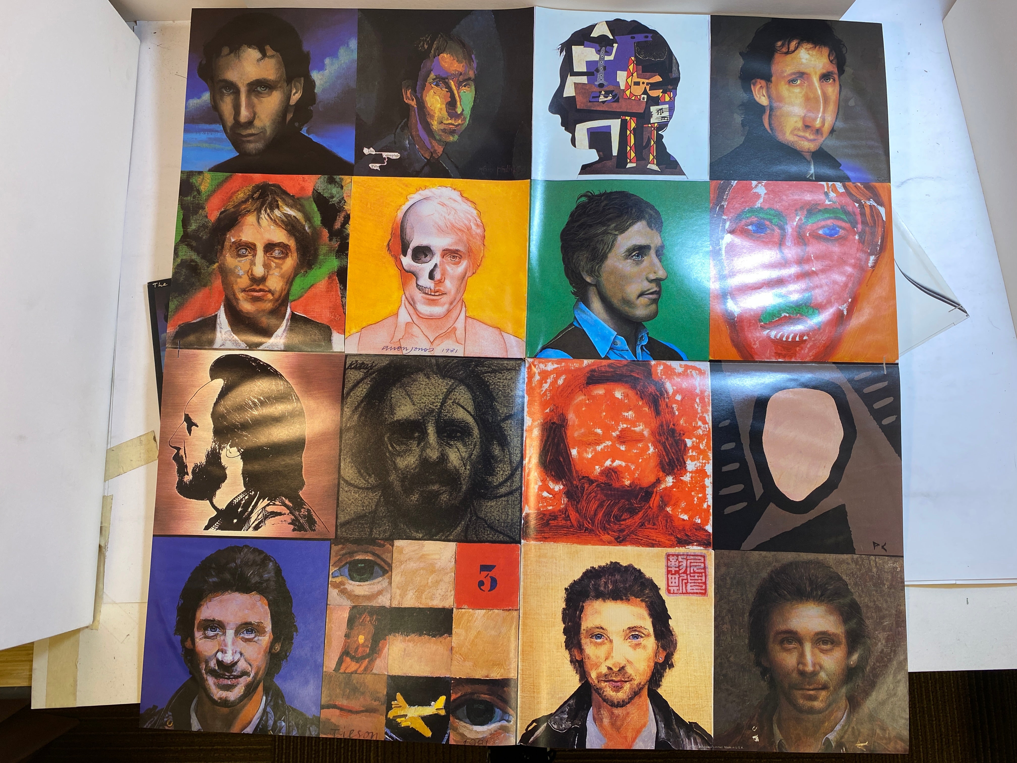 The Who Face Dances vinyl record 1981