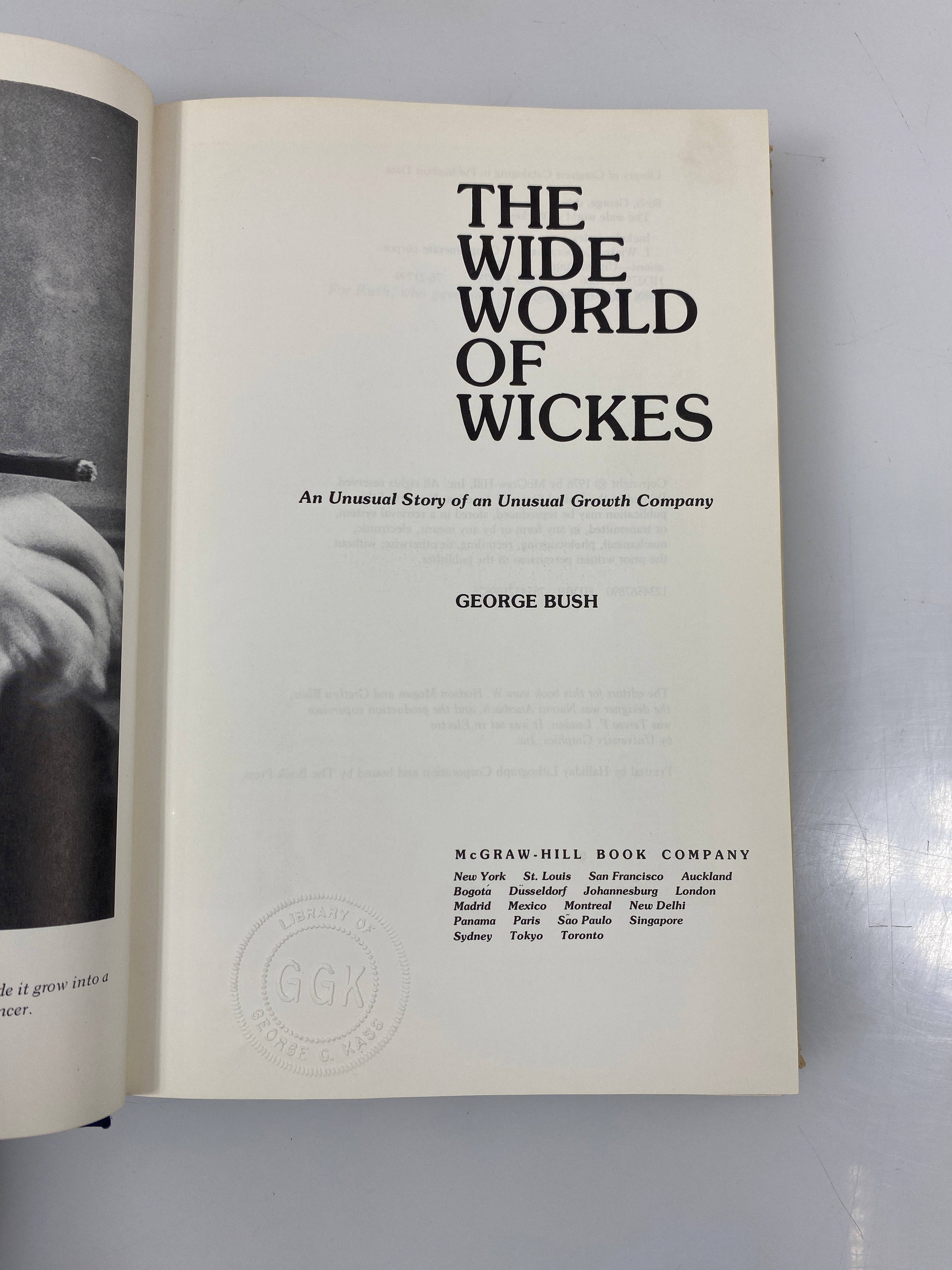 The Wide World of Wickes by Bush 1976 HCDJ