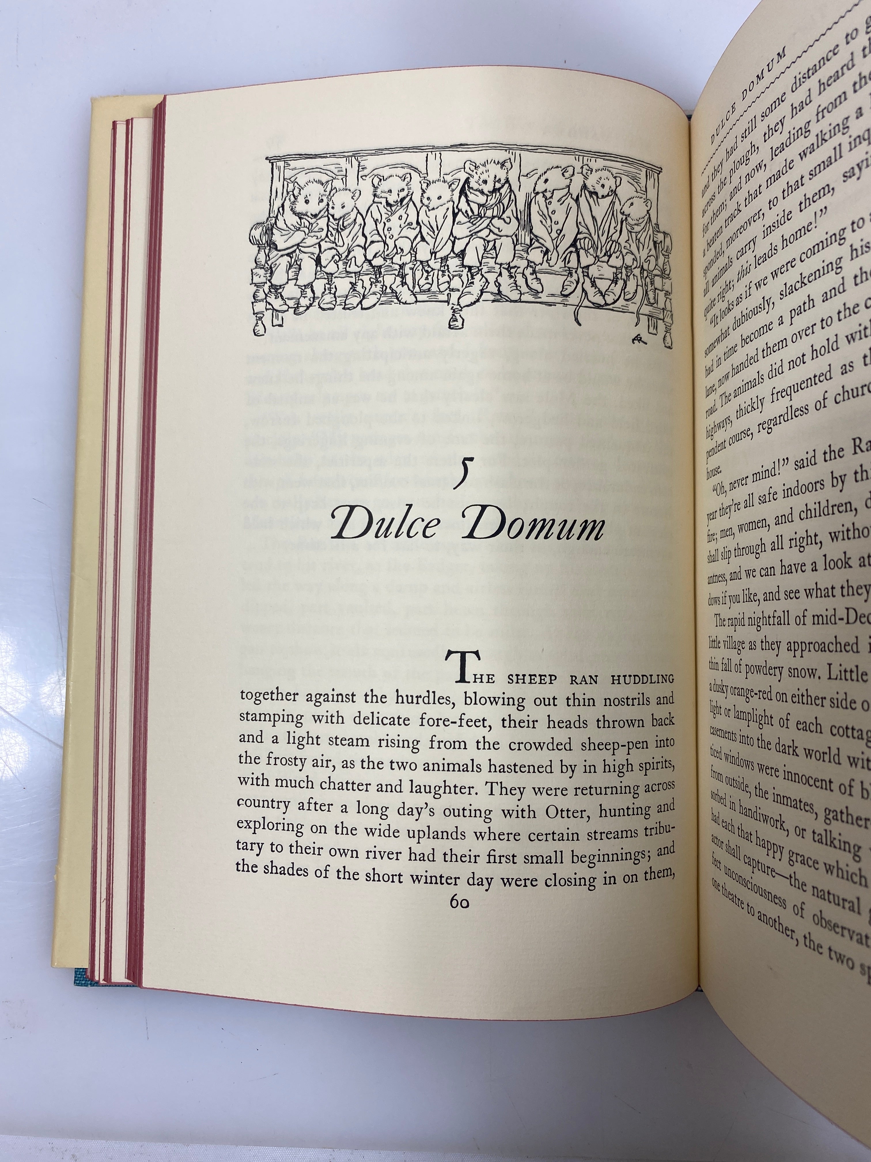 The Wind in the Willows Heritage Illustrated Bookshelf 1962 HC Slipcase