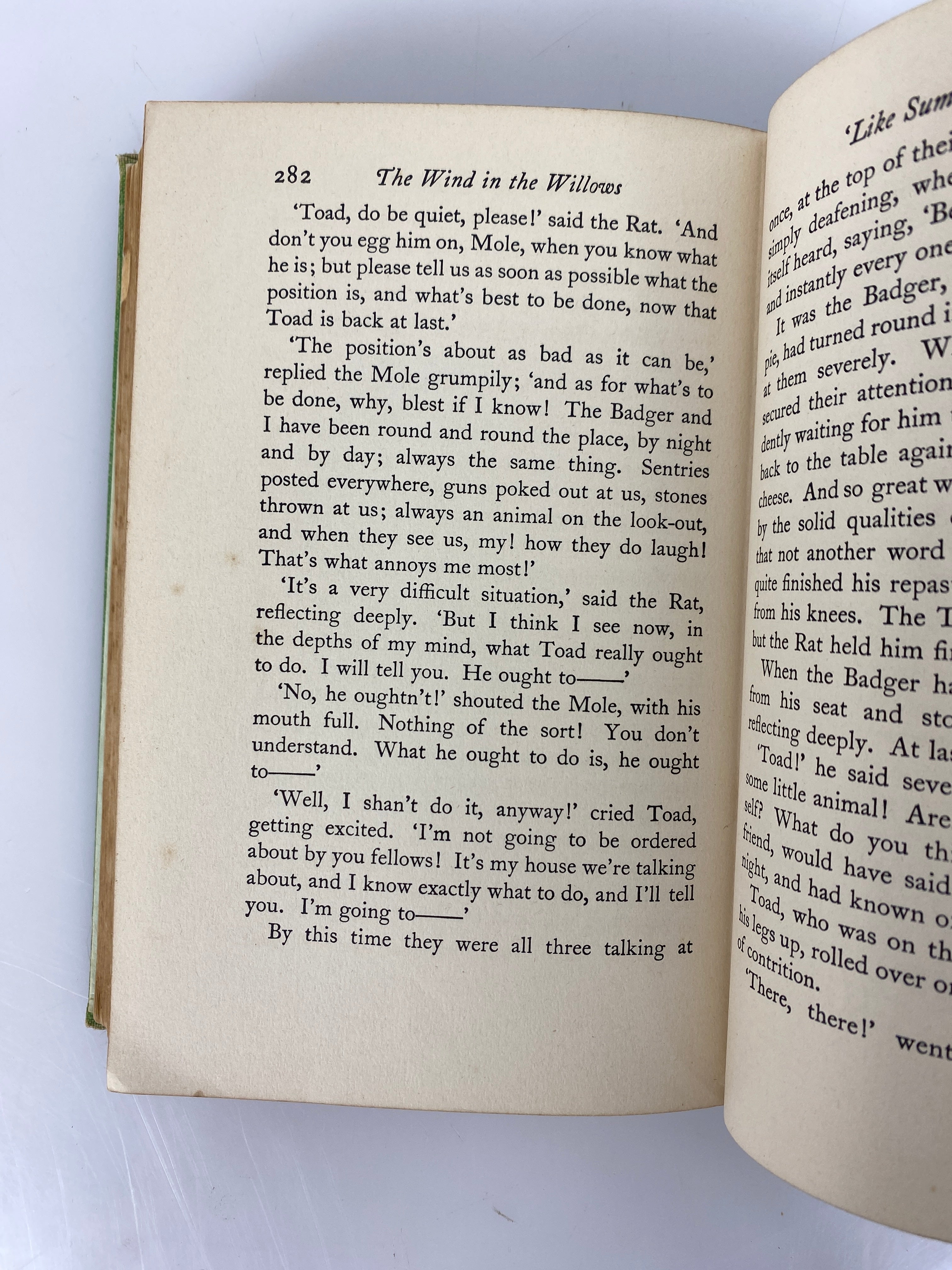 The Wind in the Willows Kenneth Grahame 1963 Reprint Vintage HC