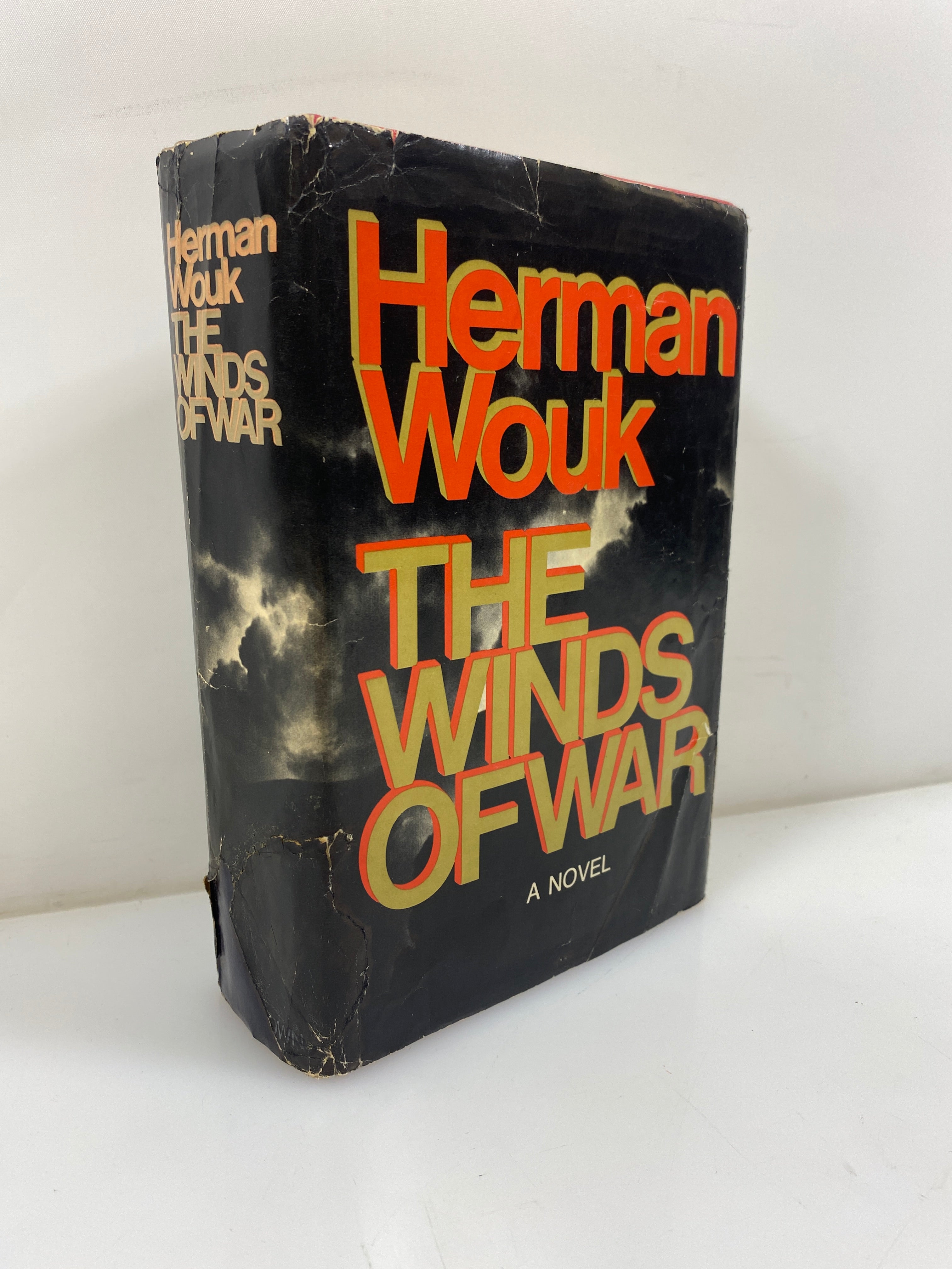 The Winds of War Herman Wouk 1971 HCDJ BCE