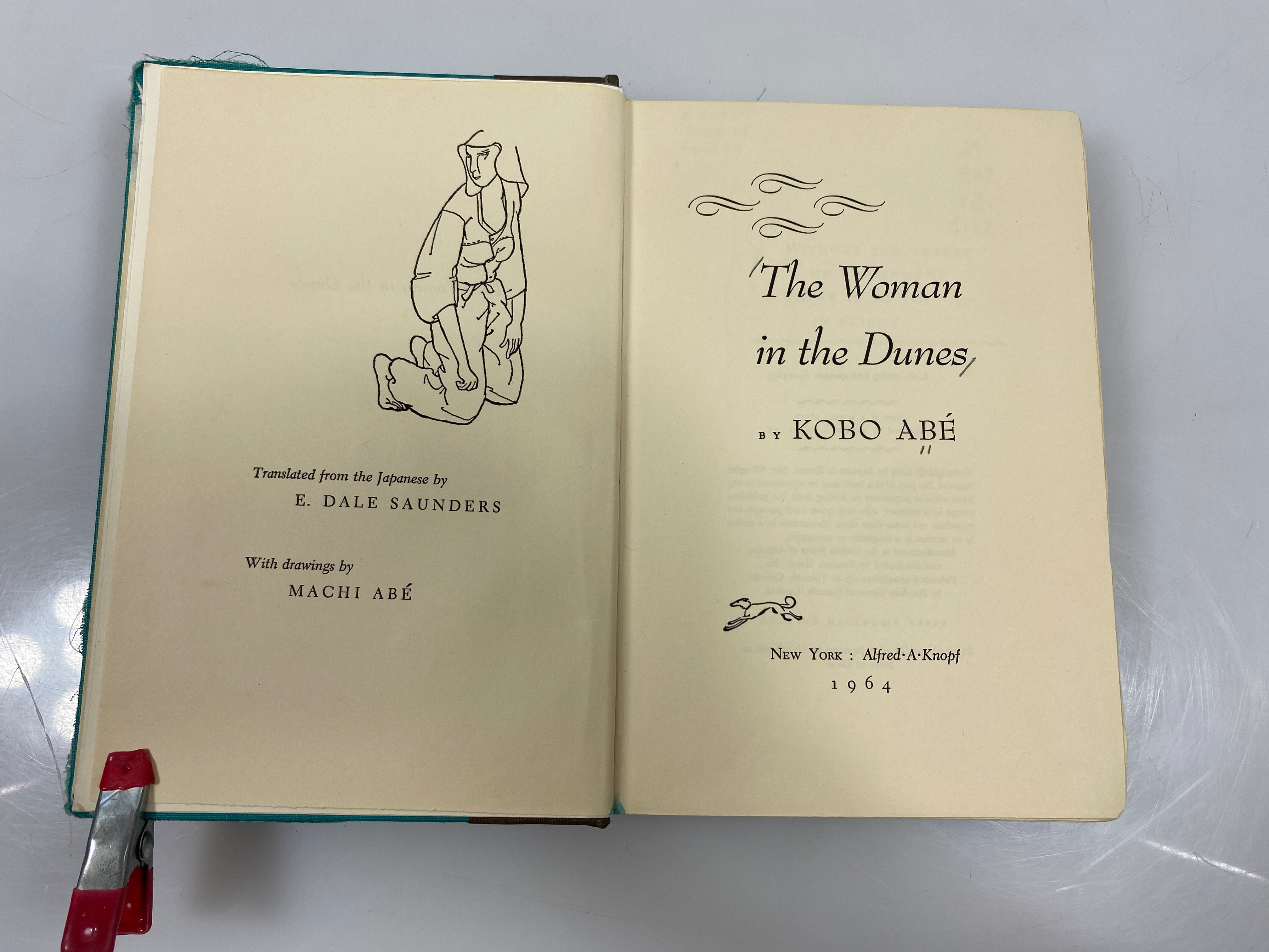 The Woman in the Dunes by Kobo Abe 1964 Ex-library 1964 HC