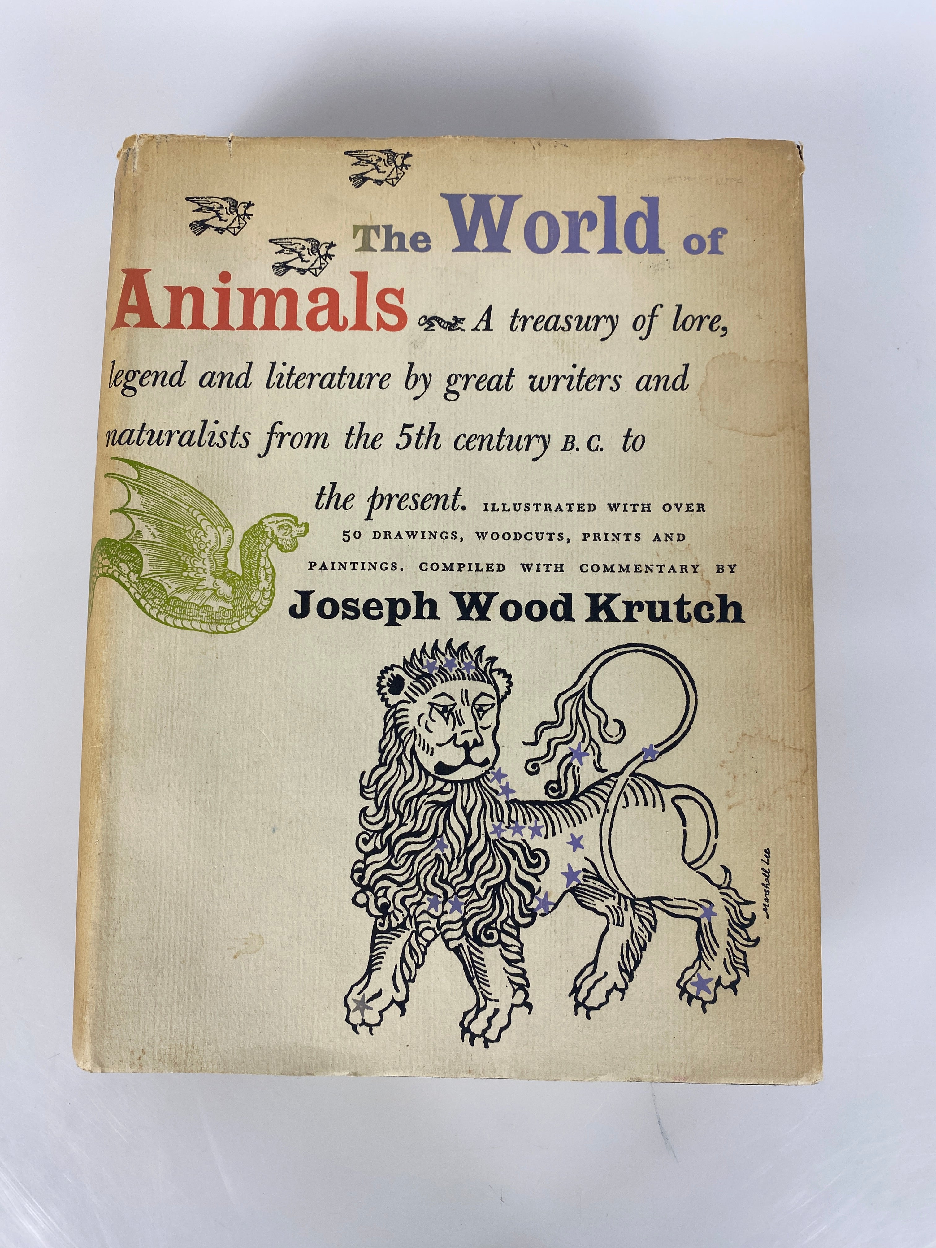 The World of Animals Joseph Wood Krutch HC 1961