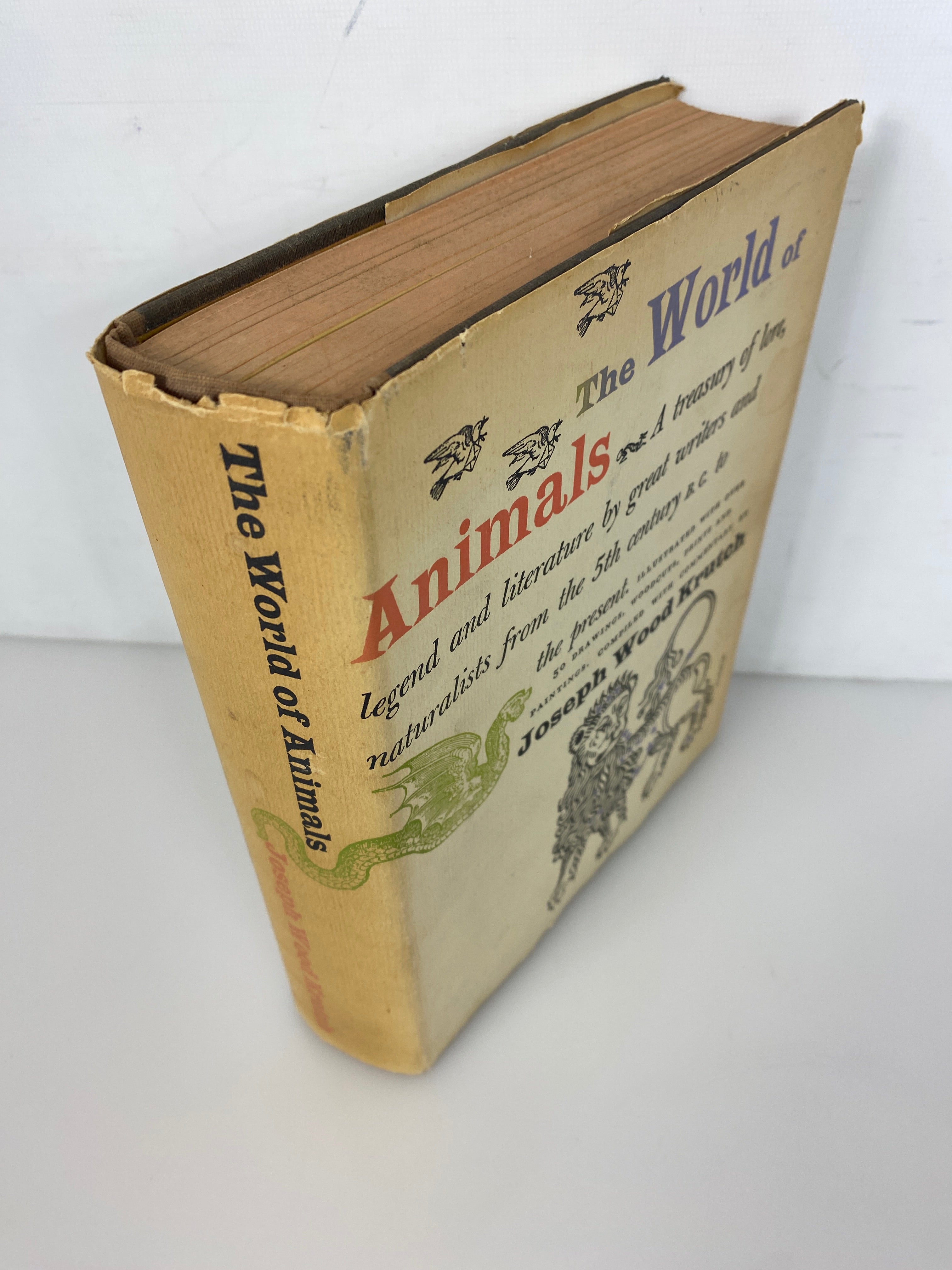 The World of Animals Joseph Wood Krutch HC 1961