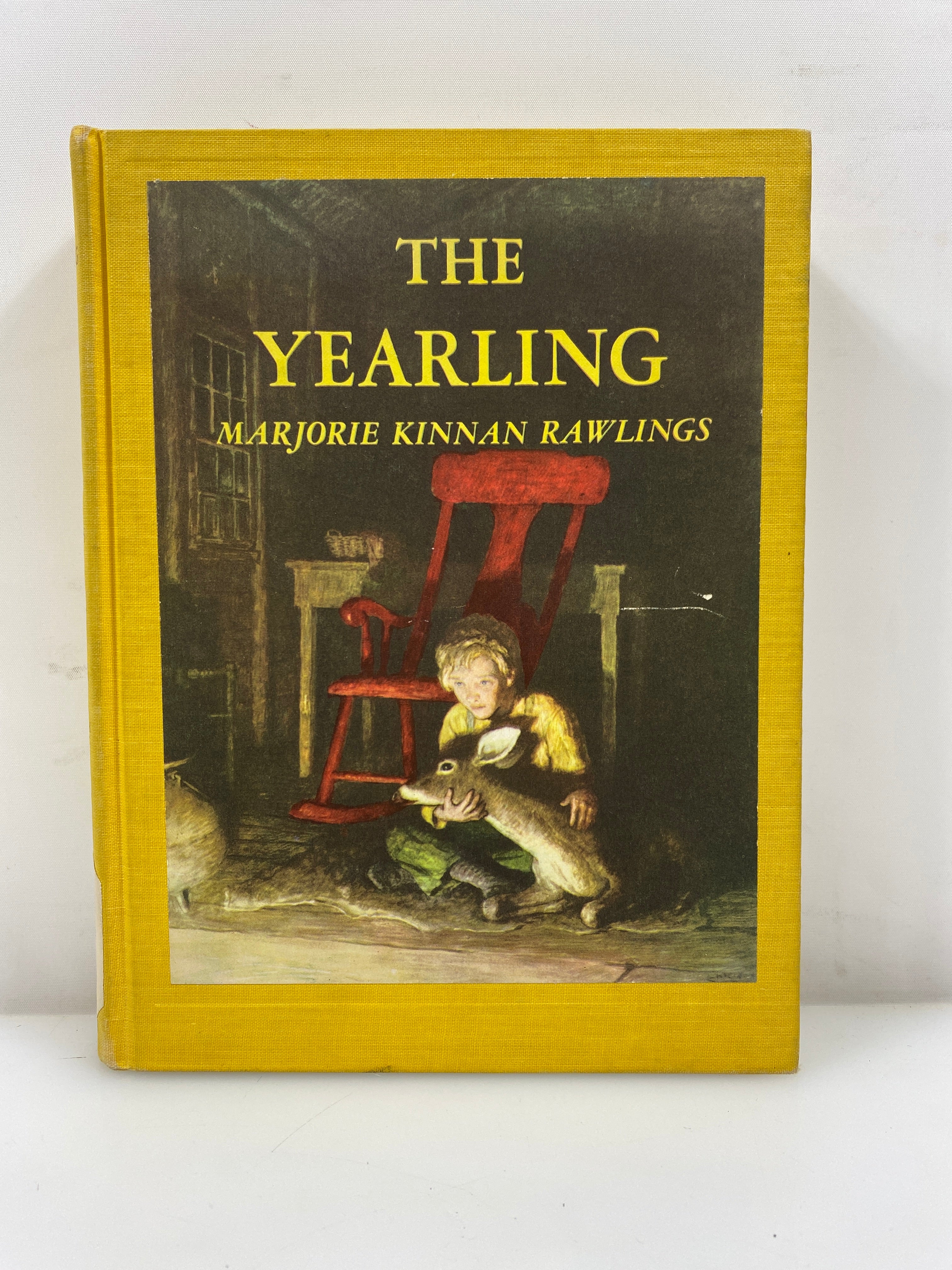 The Yearling by Marjorie Rawlings Ex-library 1939 HC