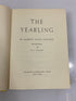 The Yearling by Marjorie Rawlings Ex-library 1939 HC
