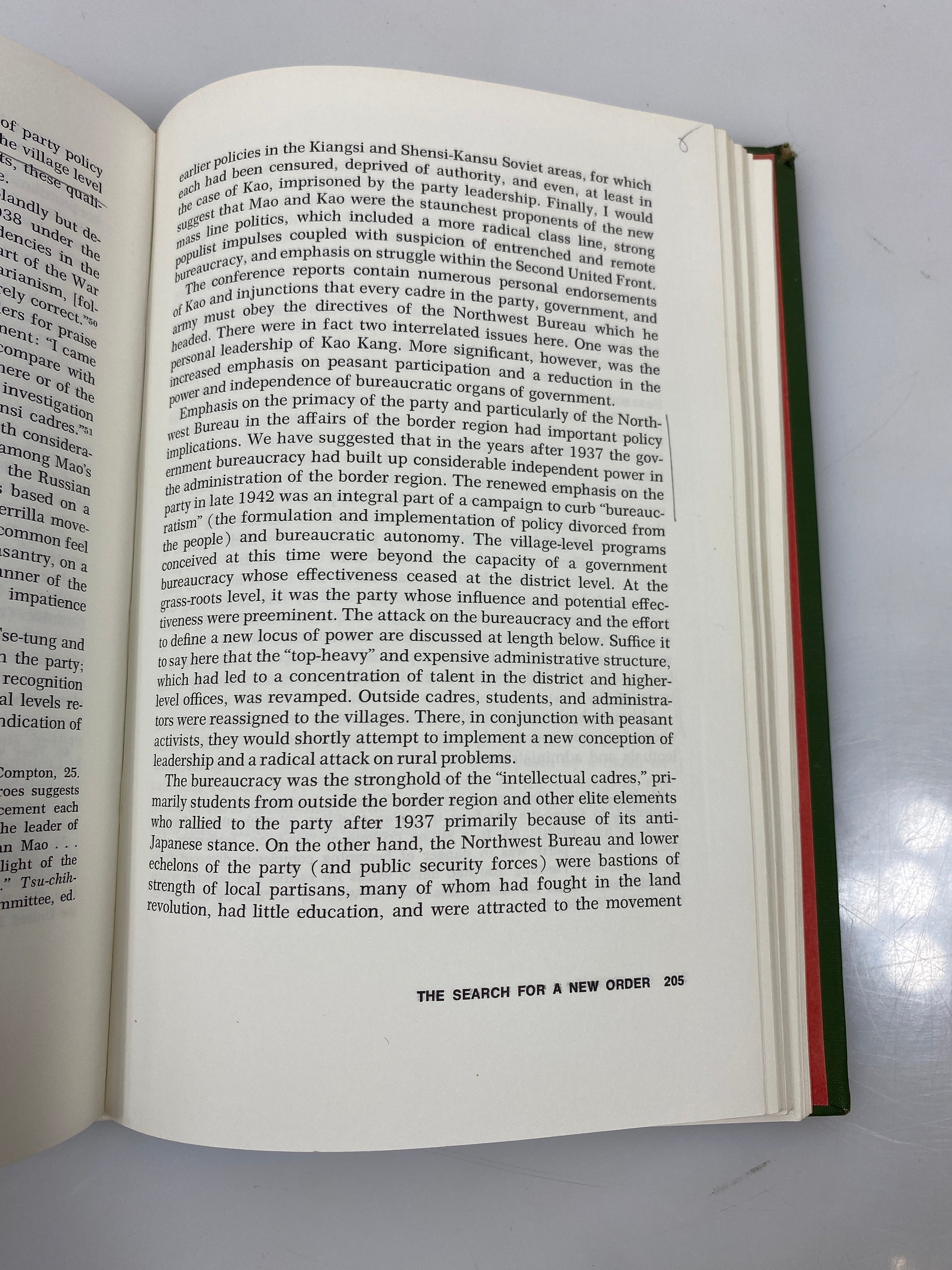 The Yenan Way in Revolutionary China by Selden Ex-library 1971 HC