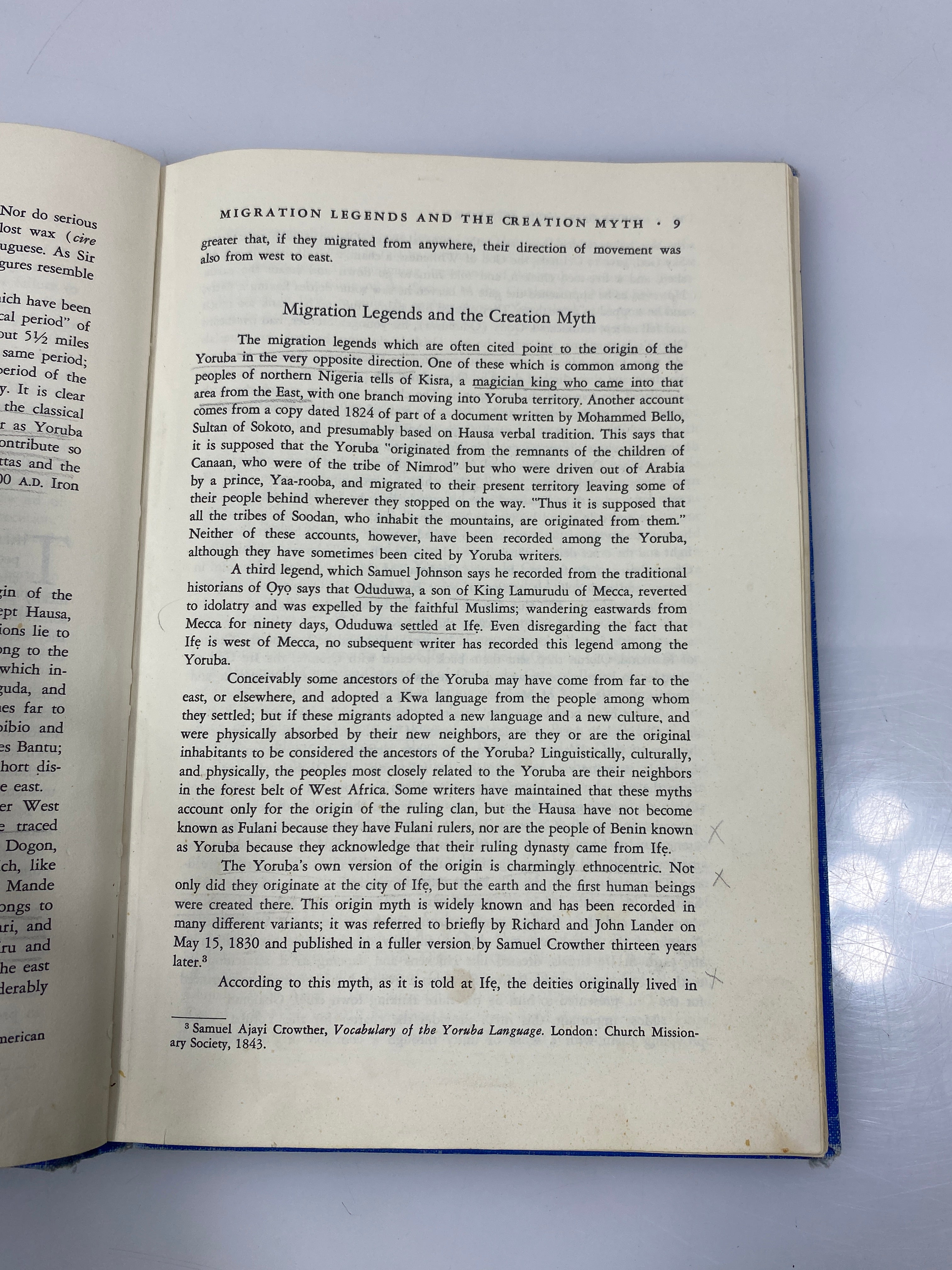 The Yoruba of Southwestern Nigeria by Bascom Ex-library 1969 HC