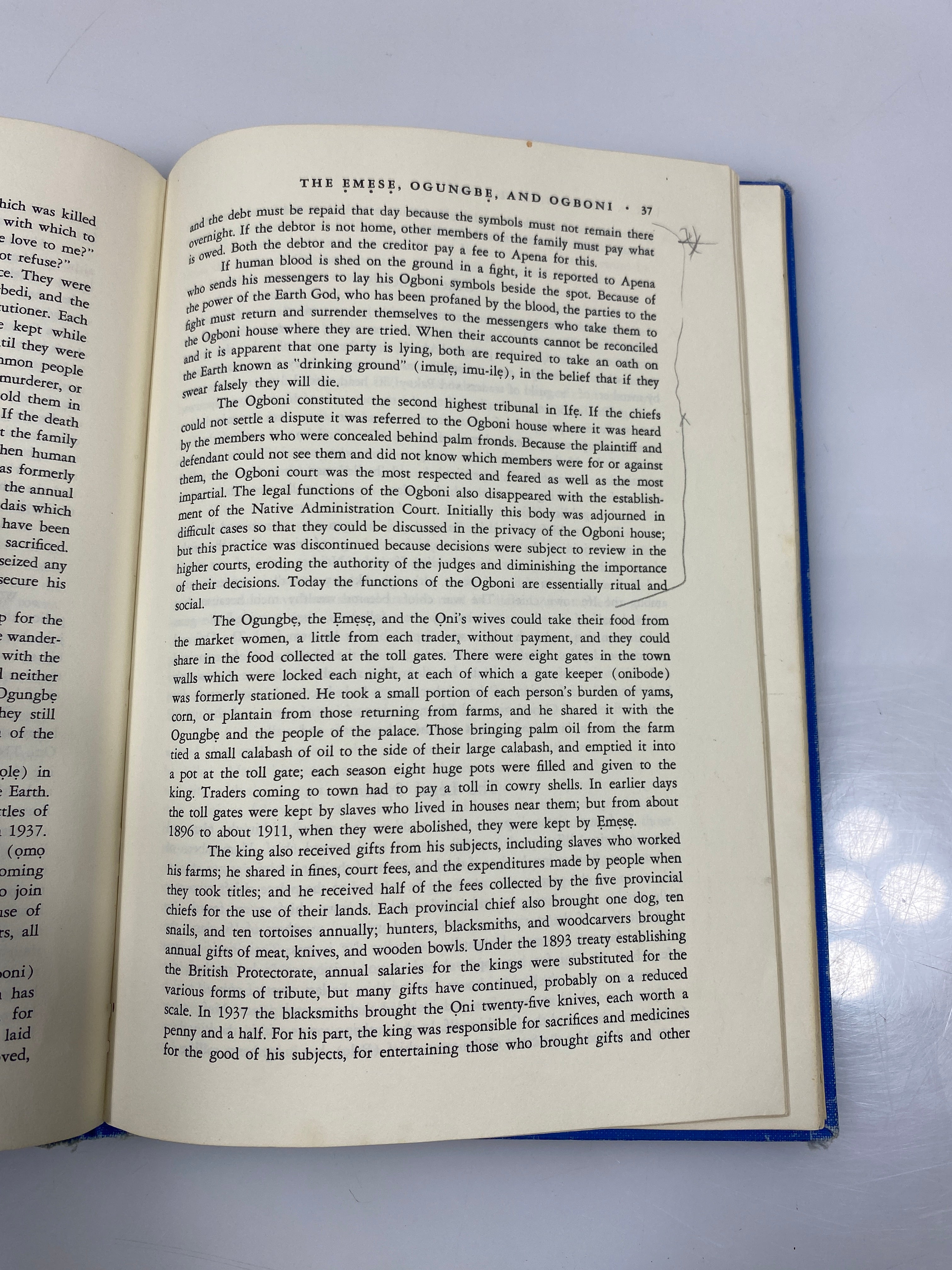 The Yoruba of Southwestern Nigeria by Bascom Ex-library 1969 HC