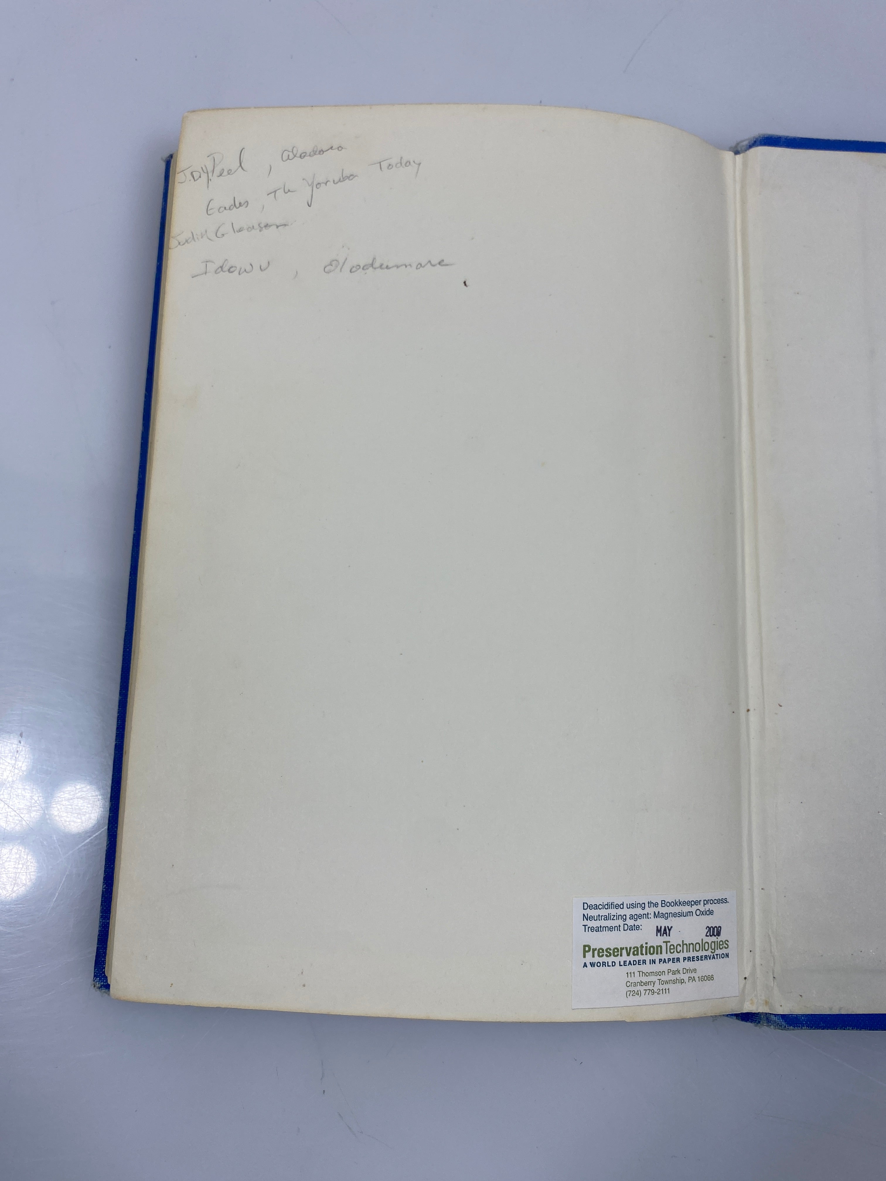 The Yoruba of Southwestern Nigeria by Bascom Ex-library 1969 HC
