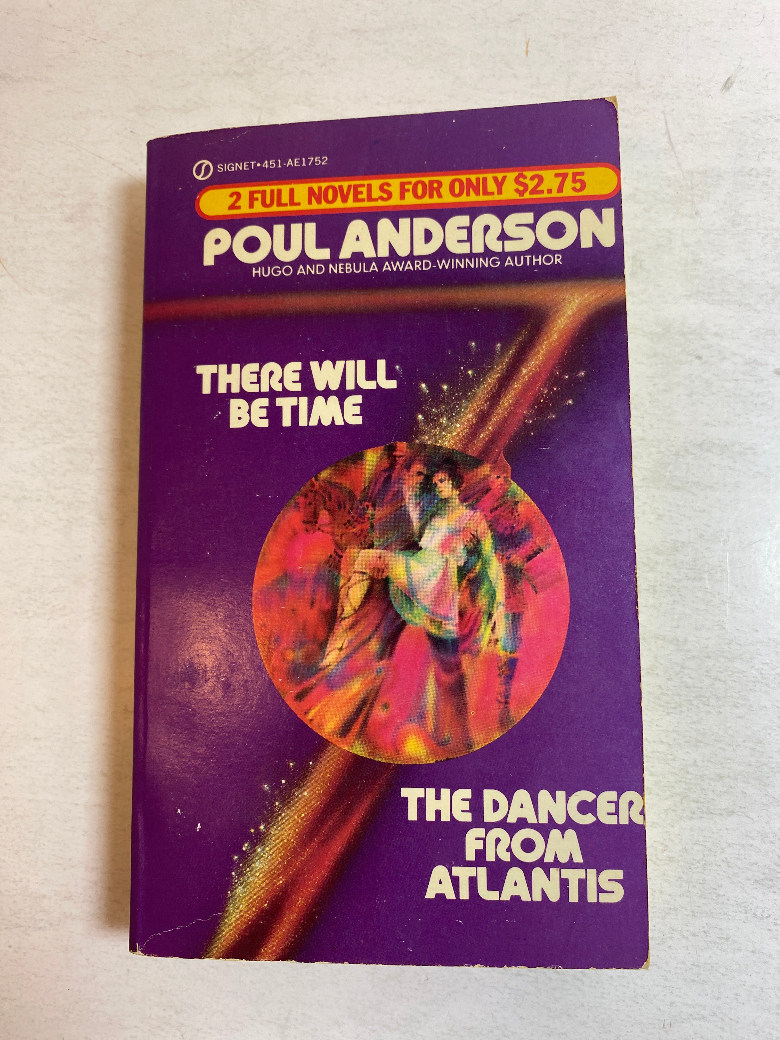 There Will Be Time Poul Anderson Vintage paperback 1982
