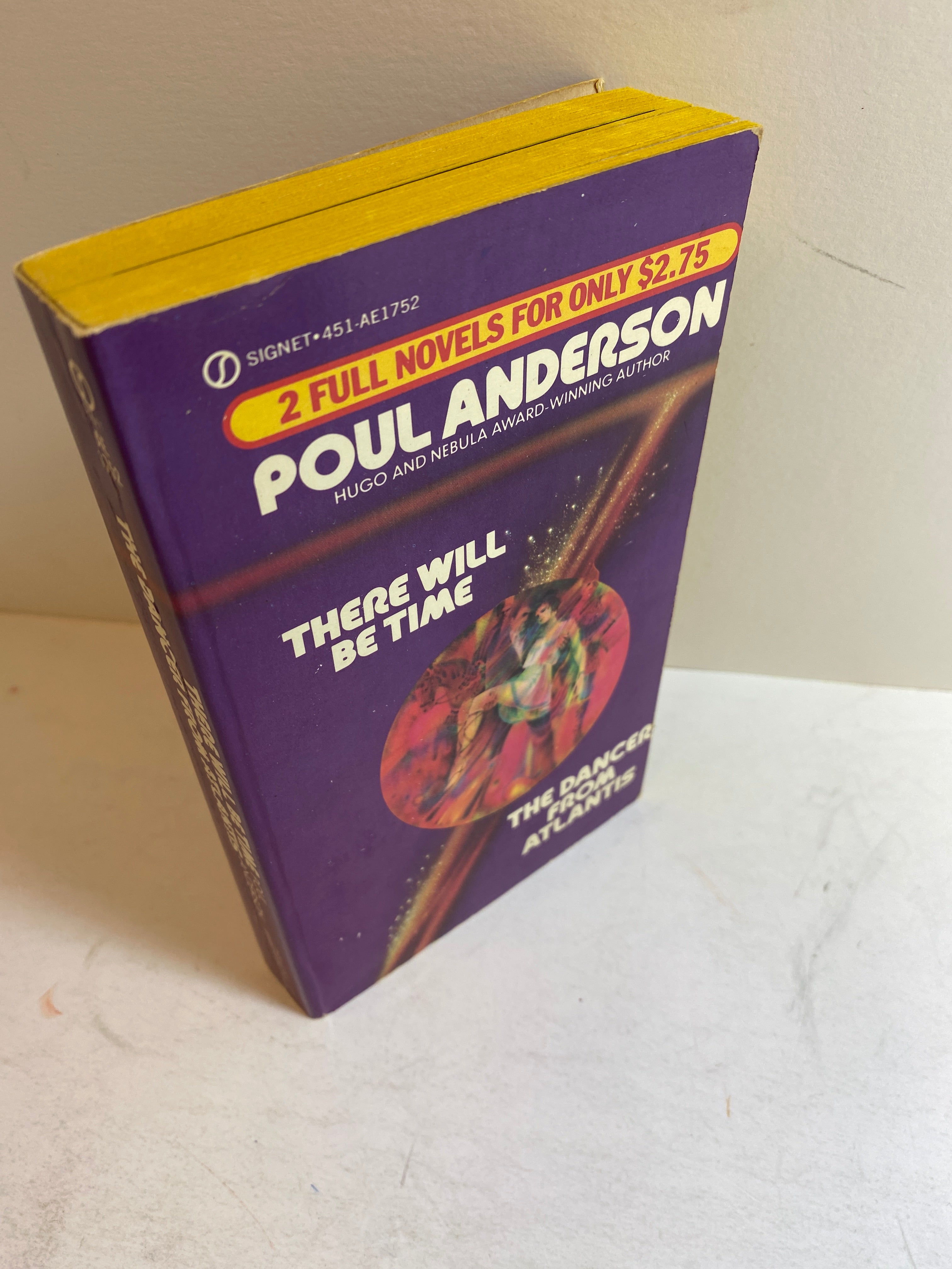 There Will Be Time Poul Anderson Vintage paperback 1982