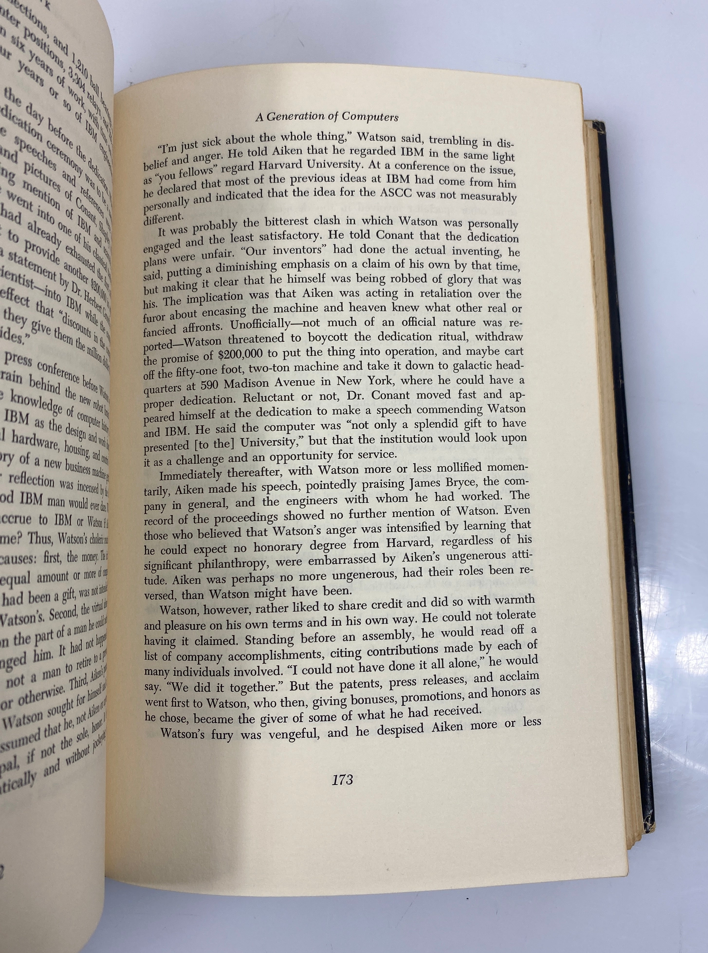 Think A Biography by William Rodgers 1969 HCDJ