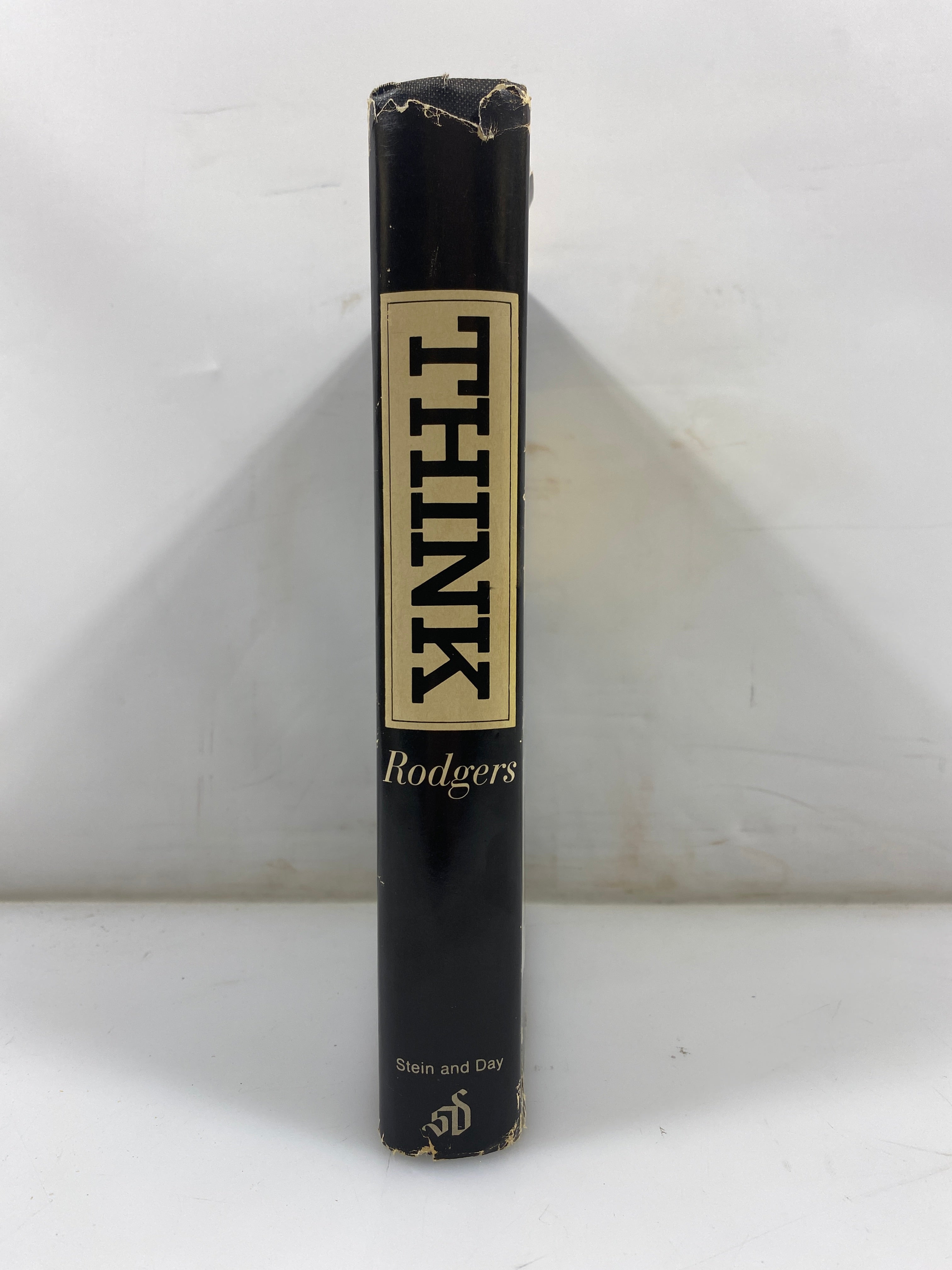 Think A Biography by William Rodgers 1969 HCDJ
