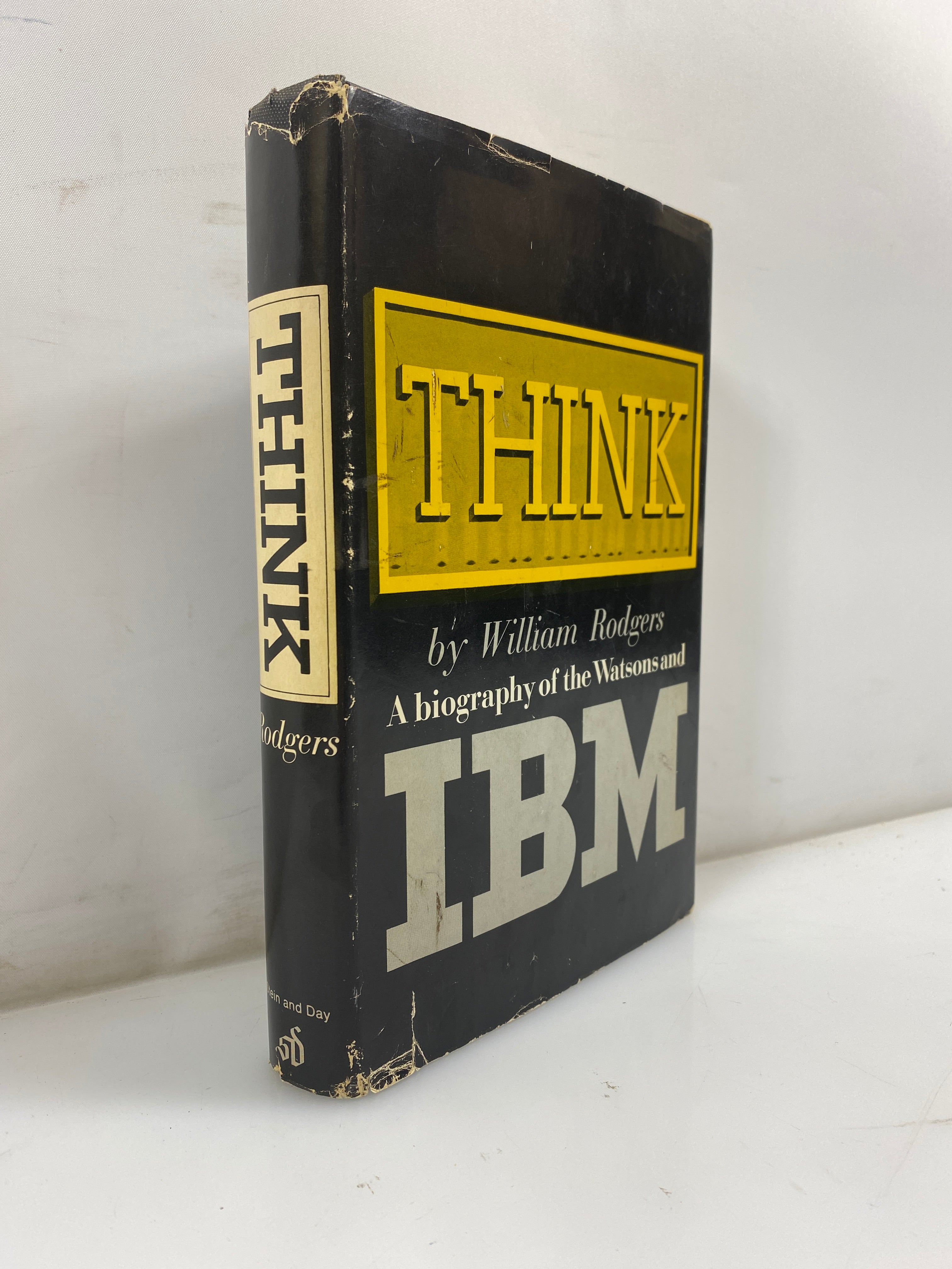 Think A Biography by William Rodgers 1969 HCDJ