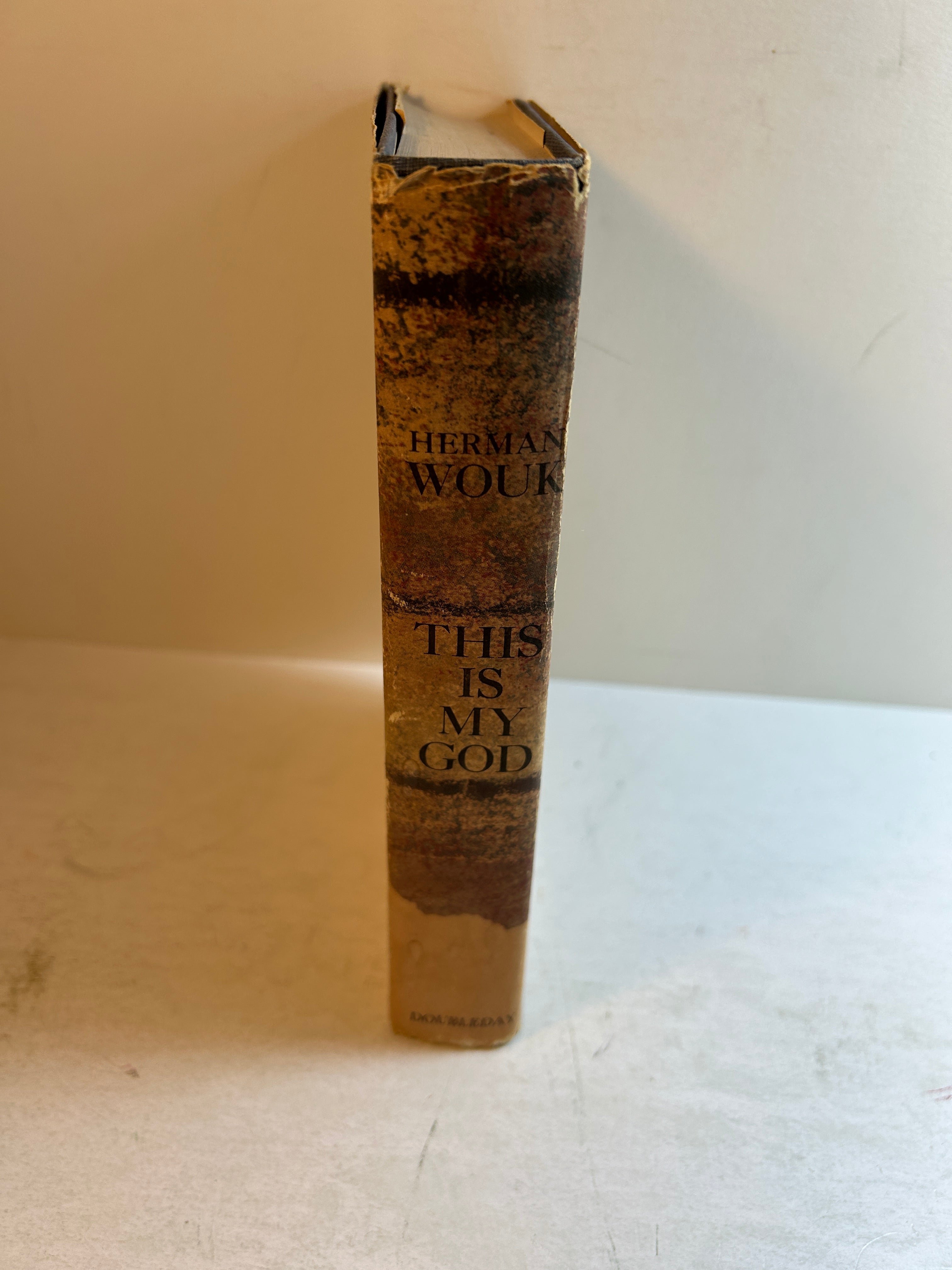 This is My God by Herman Wouk Doubleday 1959 HCDJ