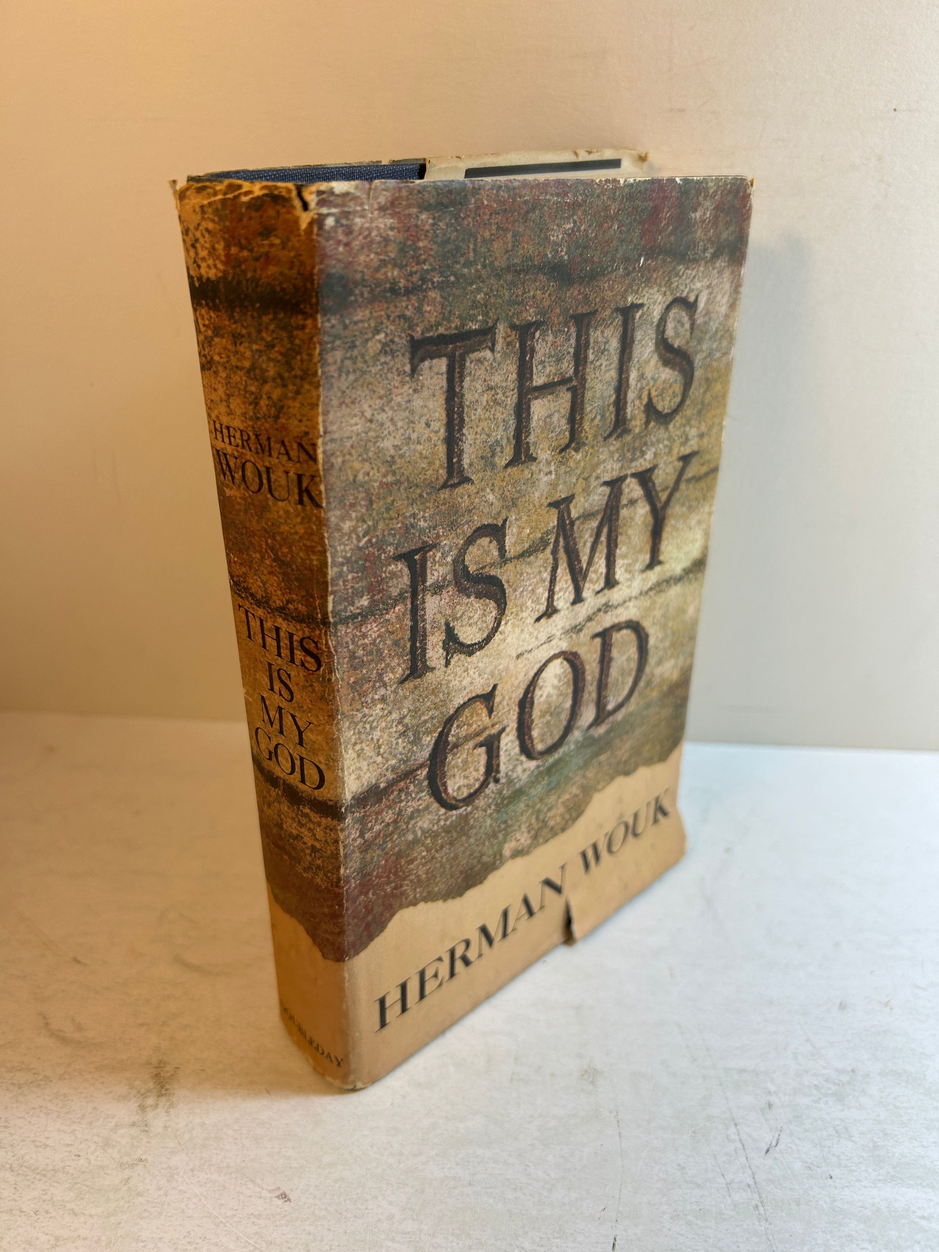 This is My God by Herman Wouk Doubleday 1959 HCDJ