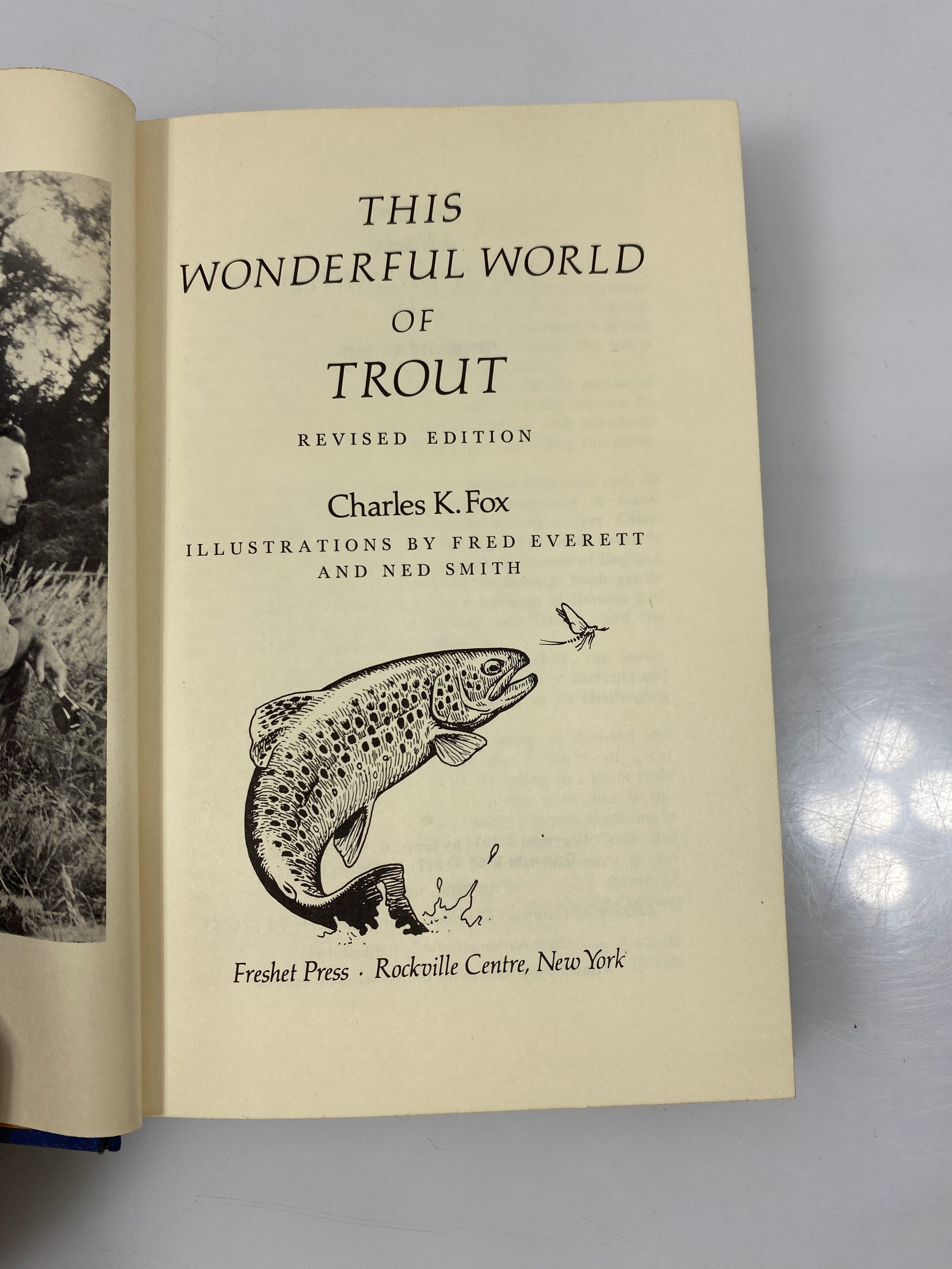 This Wonderful World of Trout by Fox 1971 HCDJ