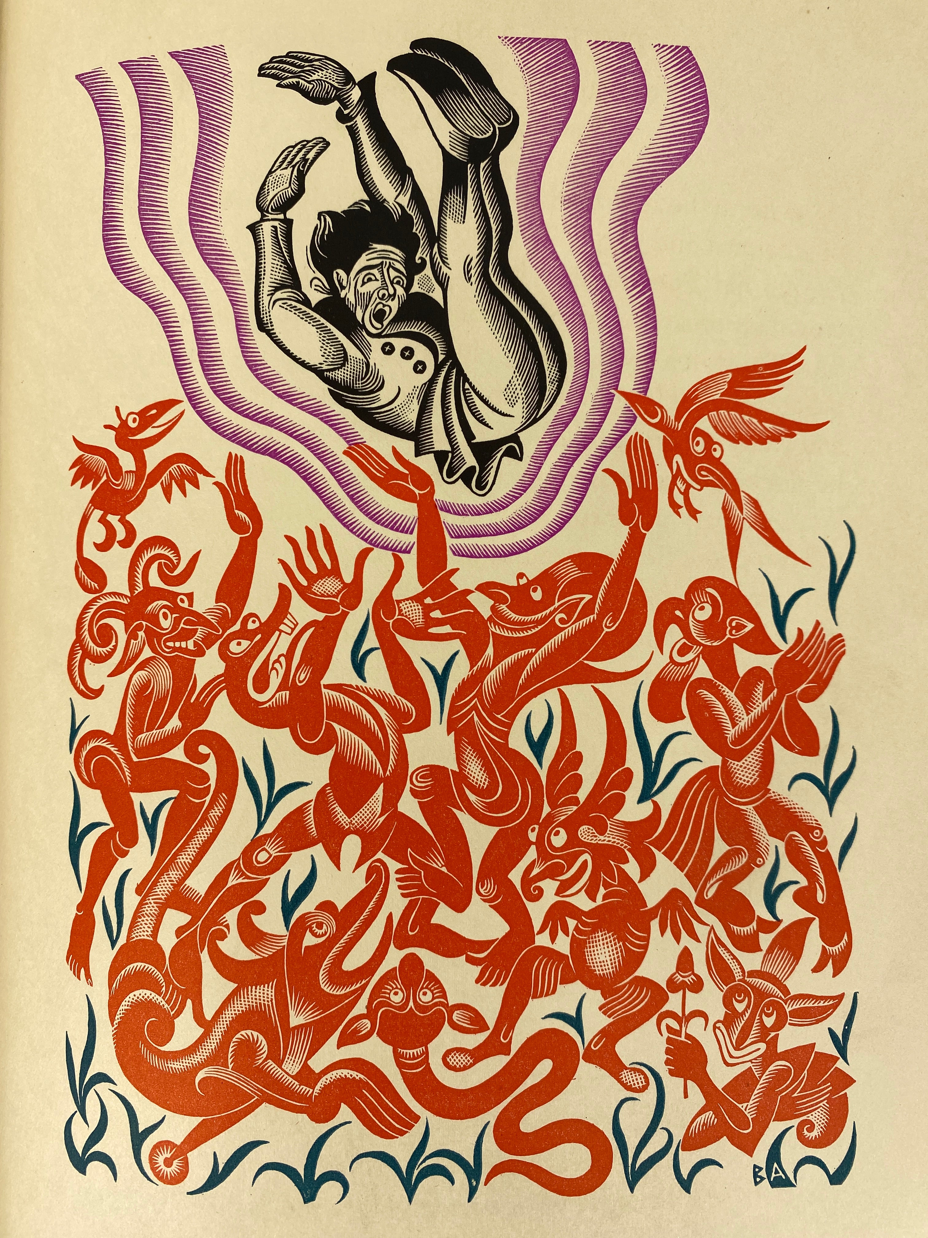 Three and the Moon HC illustrated Jacques Dorey 1929